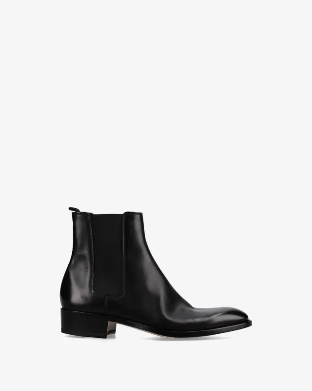 Premiata Boots cuir noir bottines veau Blake
