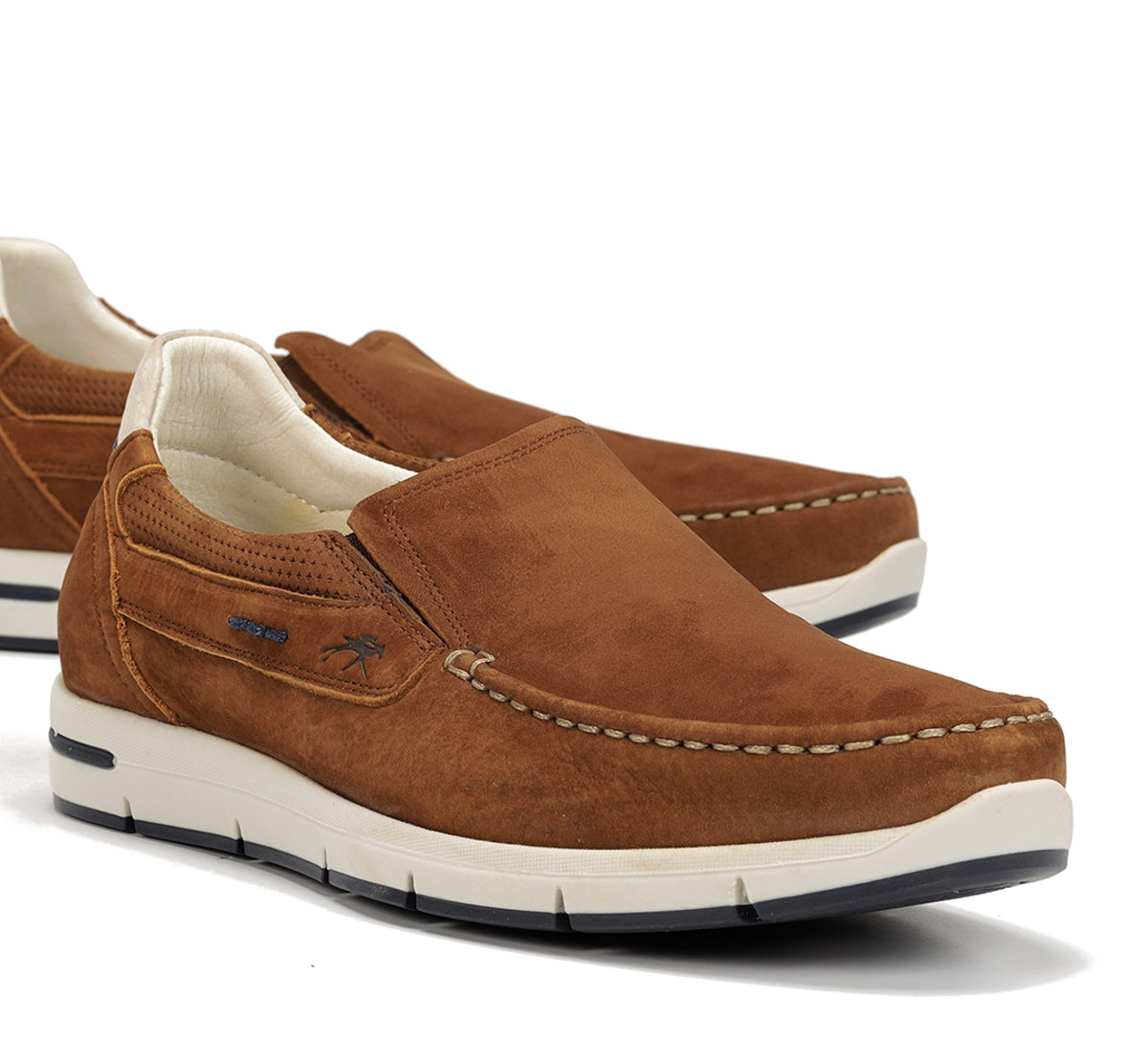 Fluchos Yannic F1696 Slip On Marron Homme Cuir