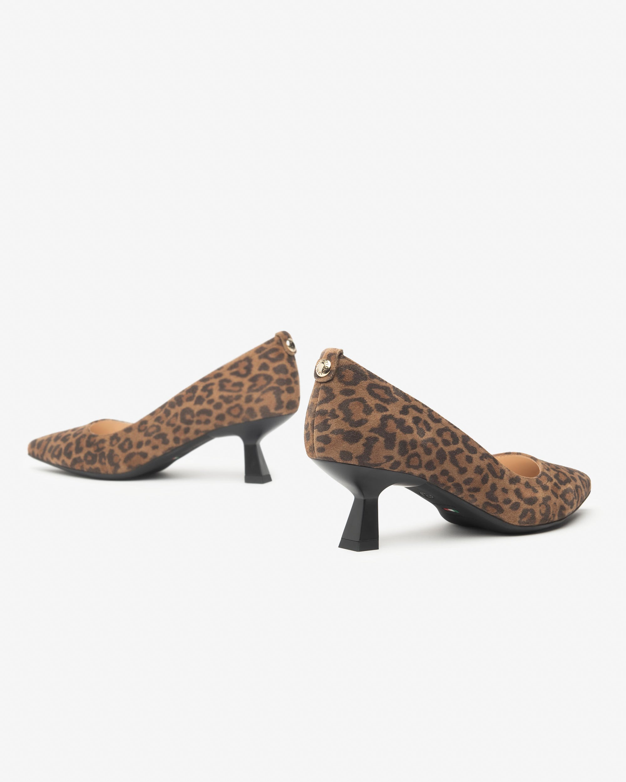 Nero Giardini Décolleté Escarpins Femme Daim Léopard 37