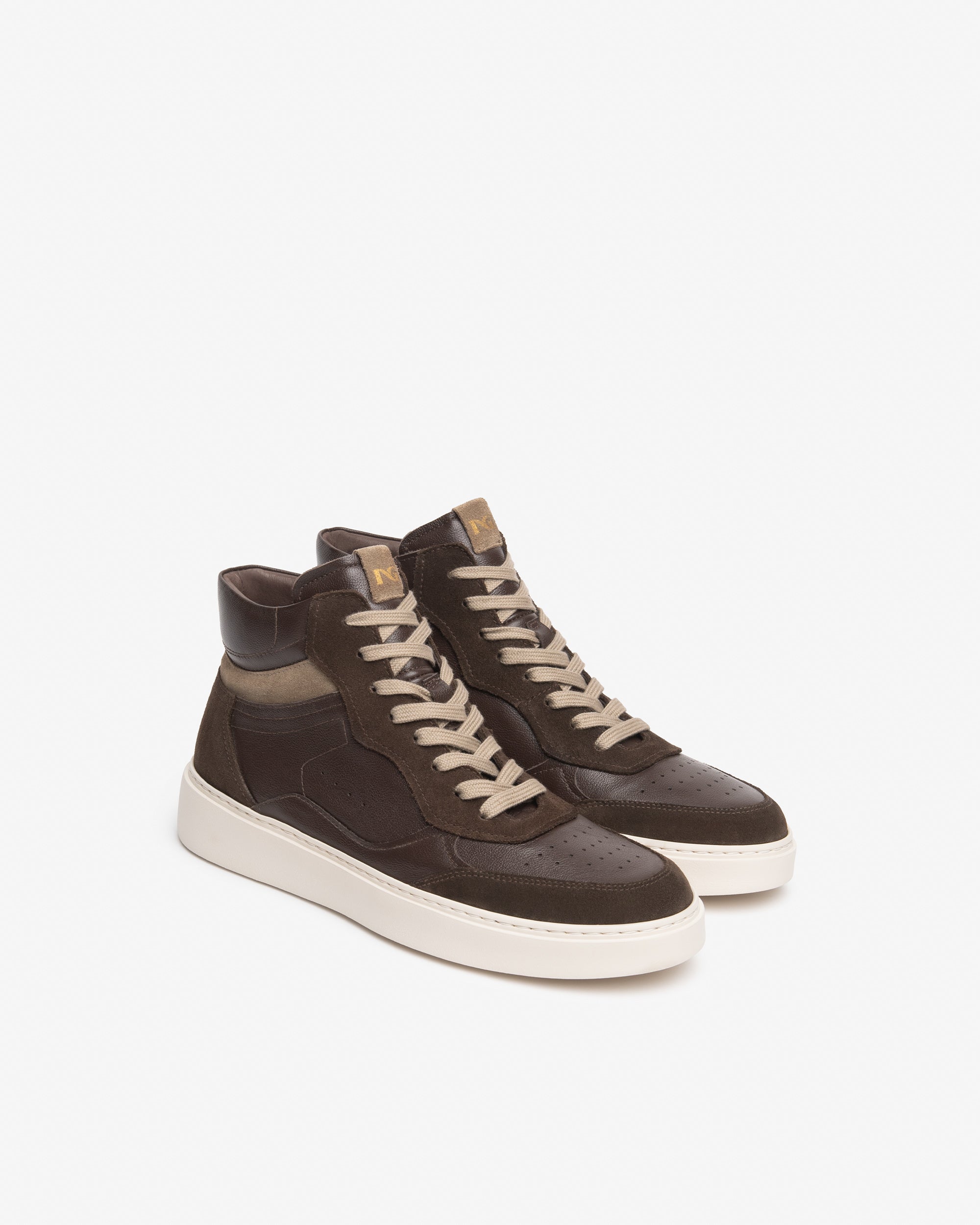 Nero Giardini Sneakers baskets montantes cuir homme