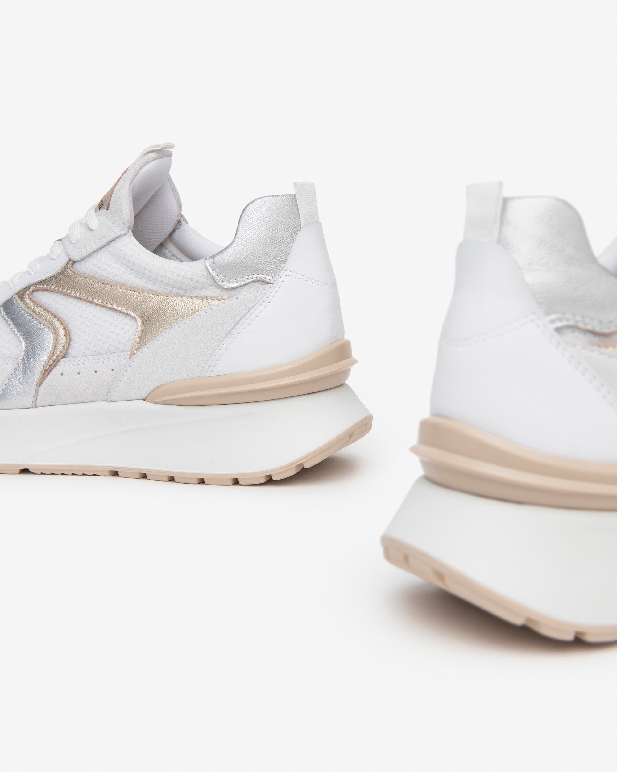 Nero Giardini Sneakers baskets cuir daim toile femme