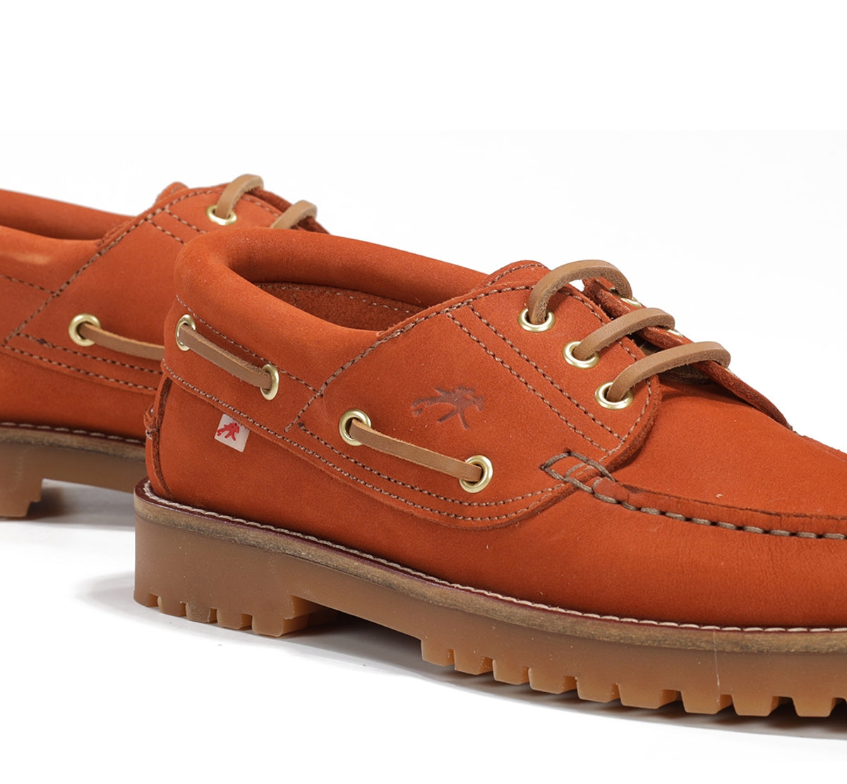 Fluchos Náuticos Scott F0053 chaussures bateau femme orange