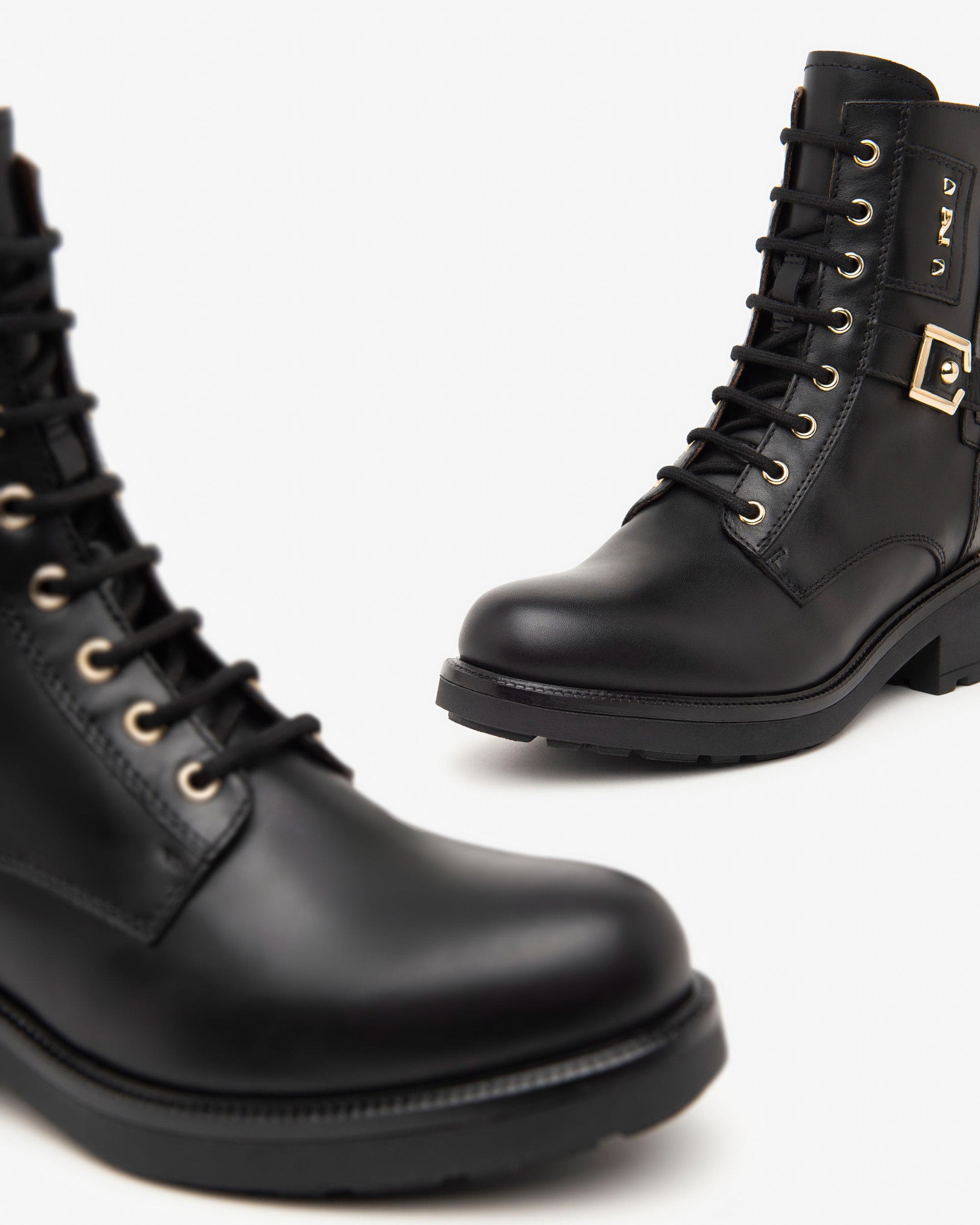 Nero Giardini Combat Boots Rangers Femme 38 Cuir