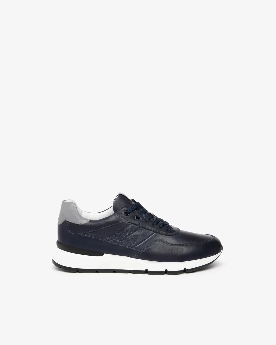 Nero Giardini Sneakers baskets cuir homme confort
