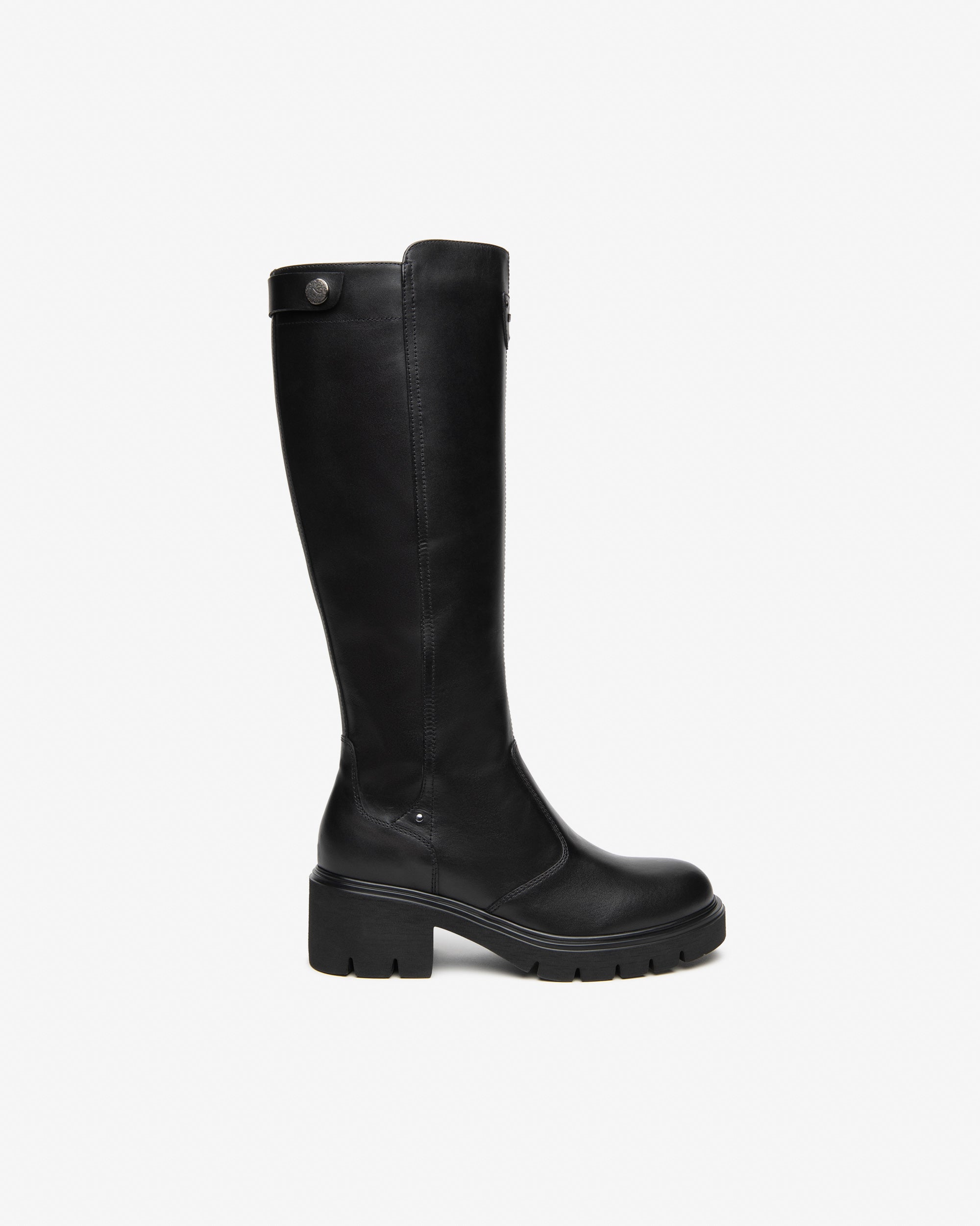 Nero Giardini Boots bottes cuir femme talon 6 cm