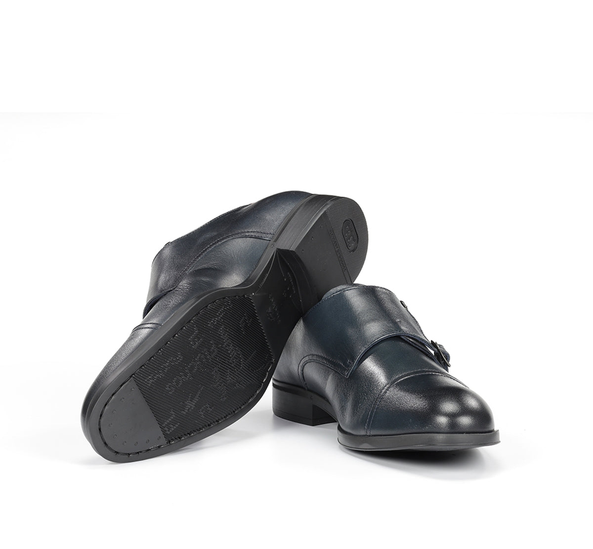 Fluchos Asgard F1838 derbies homme bleu cuir lisse