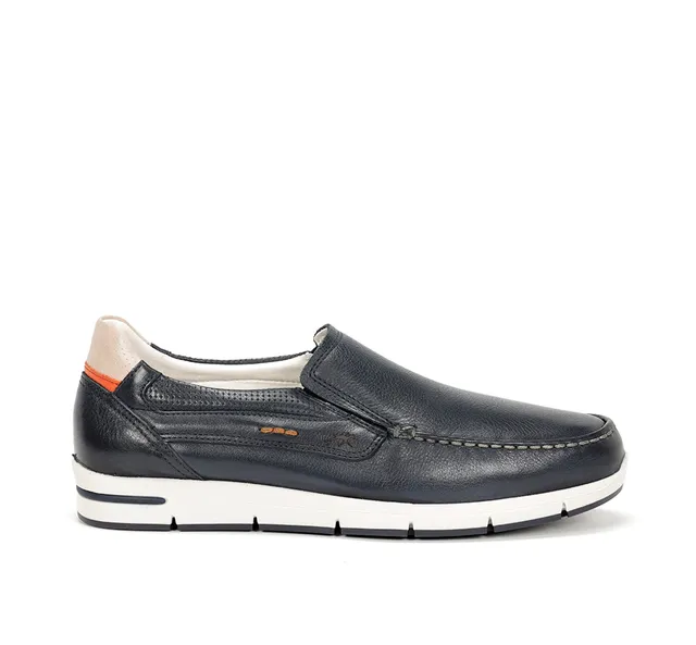 Fluchos Yannic F1696 Slip On Homme Bleu Confort