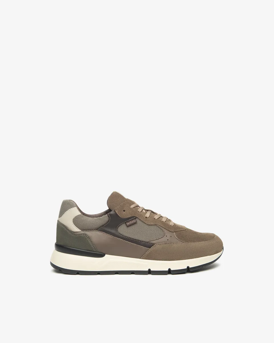 Nero Giardini Sneakers homme suède cuir toile