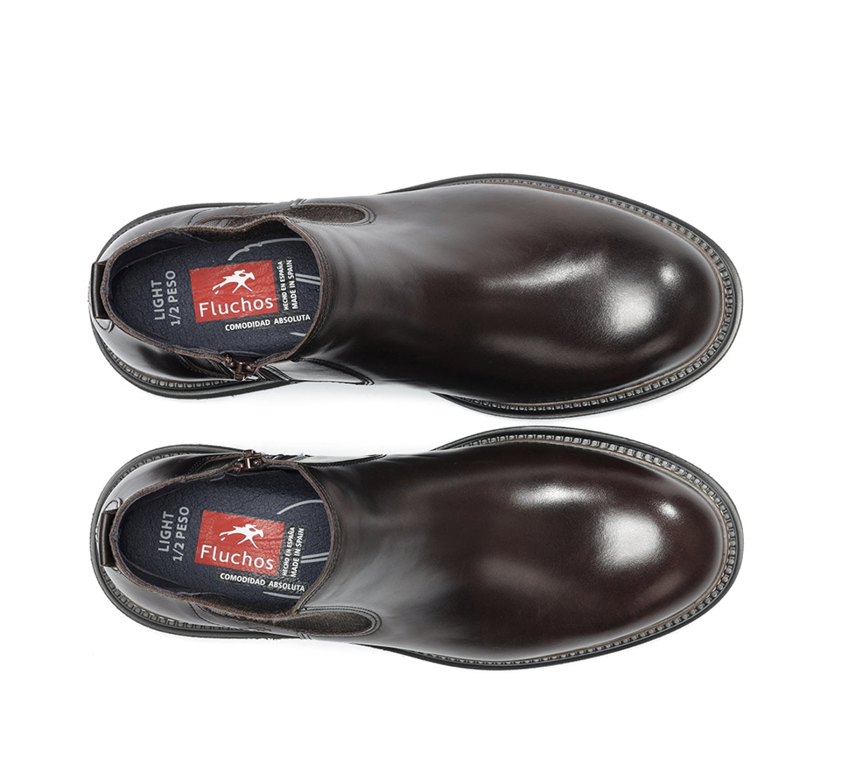 Fluchos Lincon F2057 bottines homme marron cuir