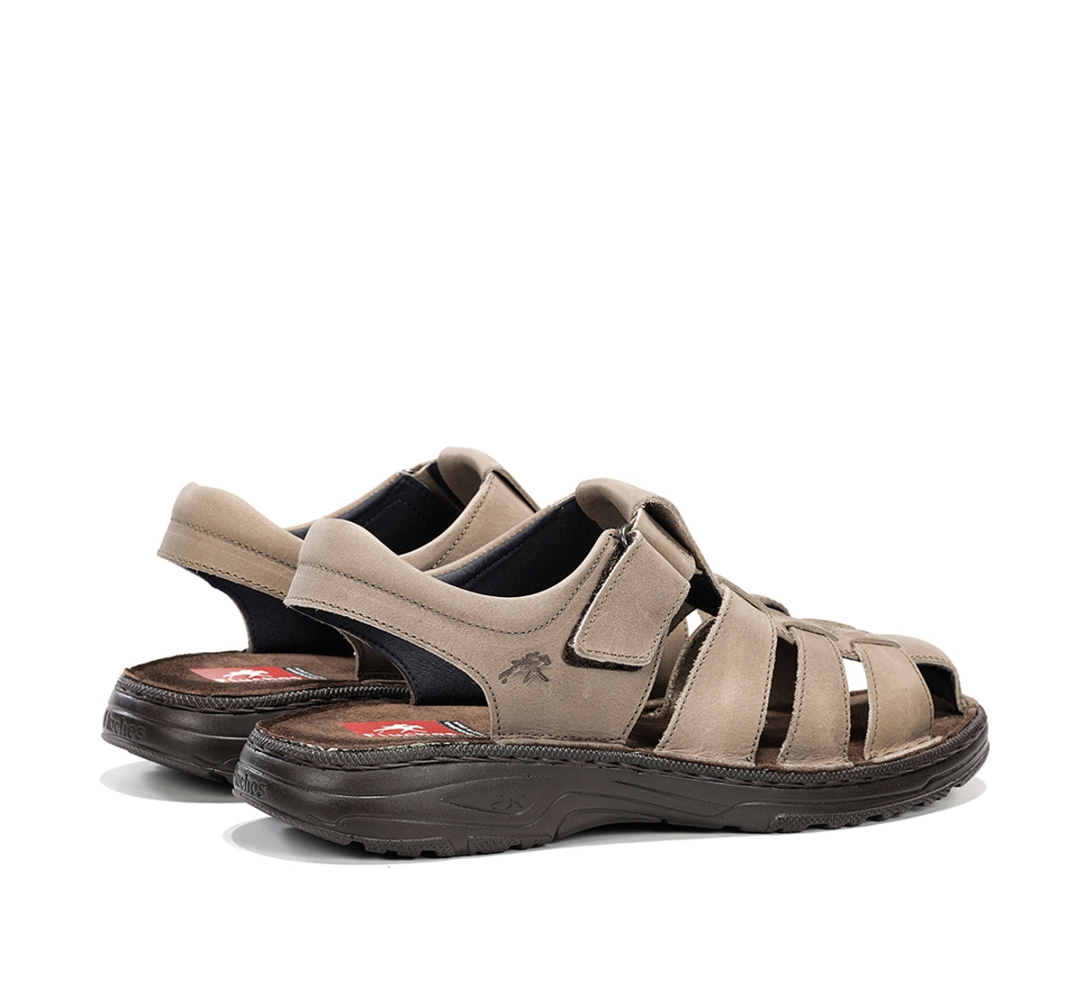 Fluchos Azores F2198 sandales taupe homme velcro