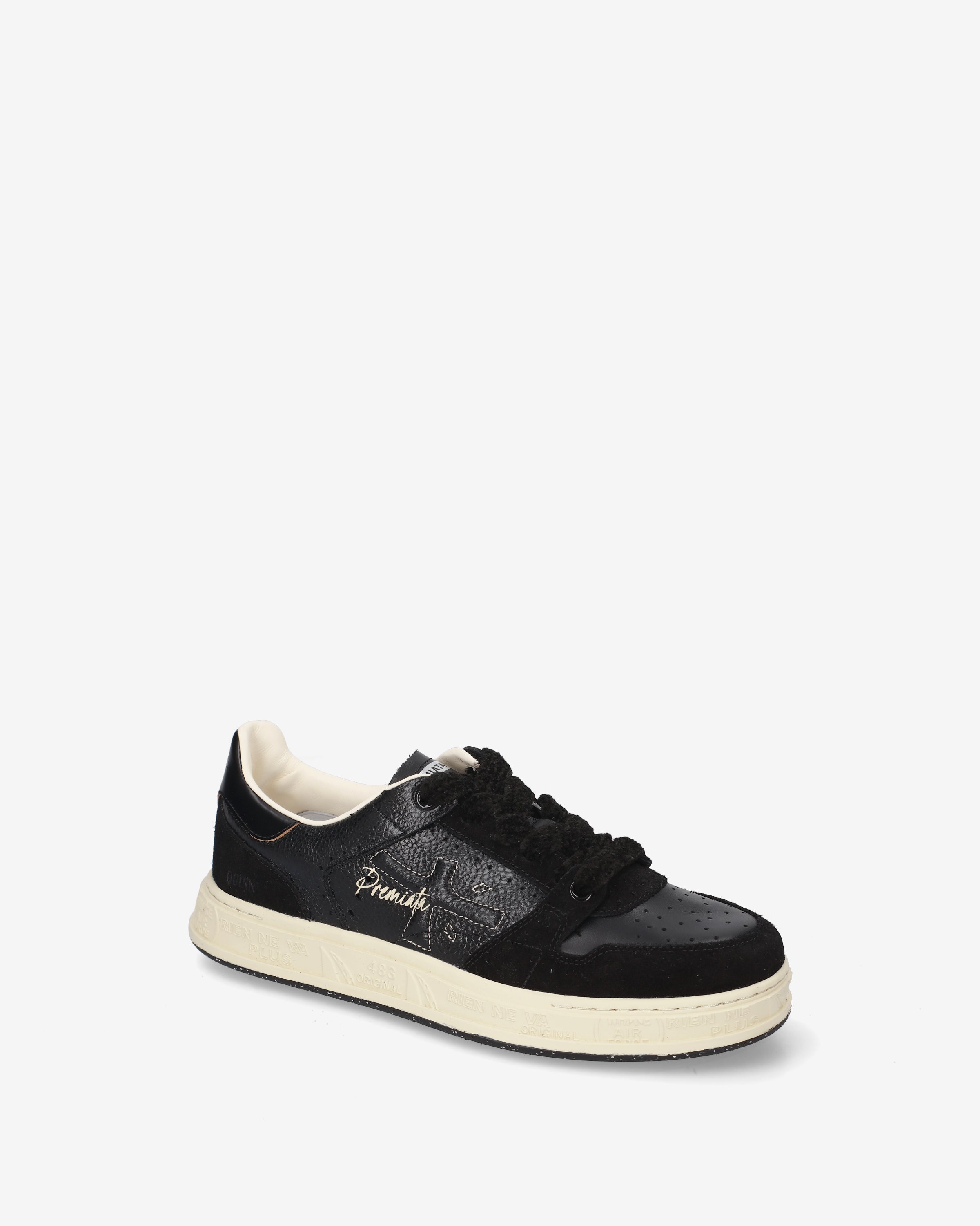 Premiata Quinnd 8653 sneakers noires cuir pointure 38