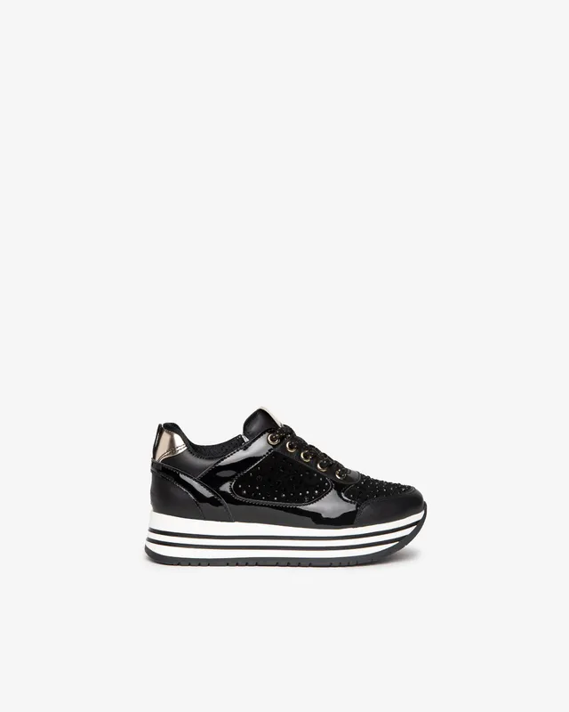 Nero Giardini Sneakers Baskets Fille Cuir Daim 36
