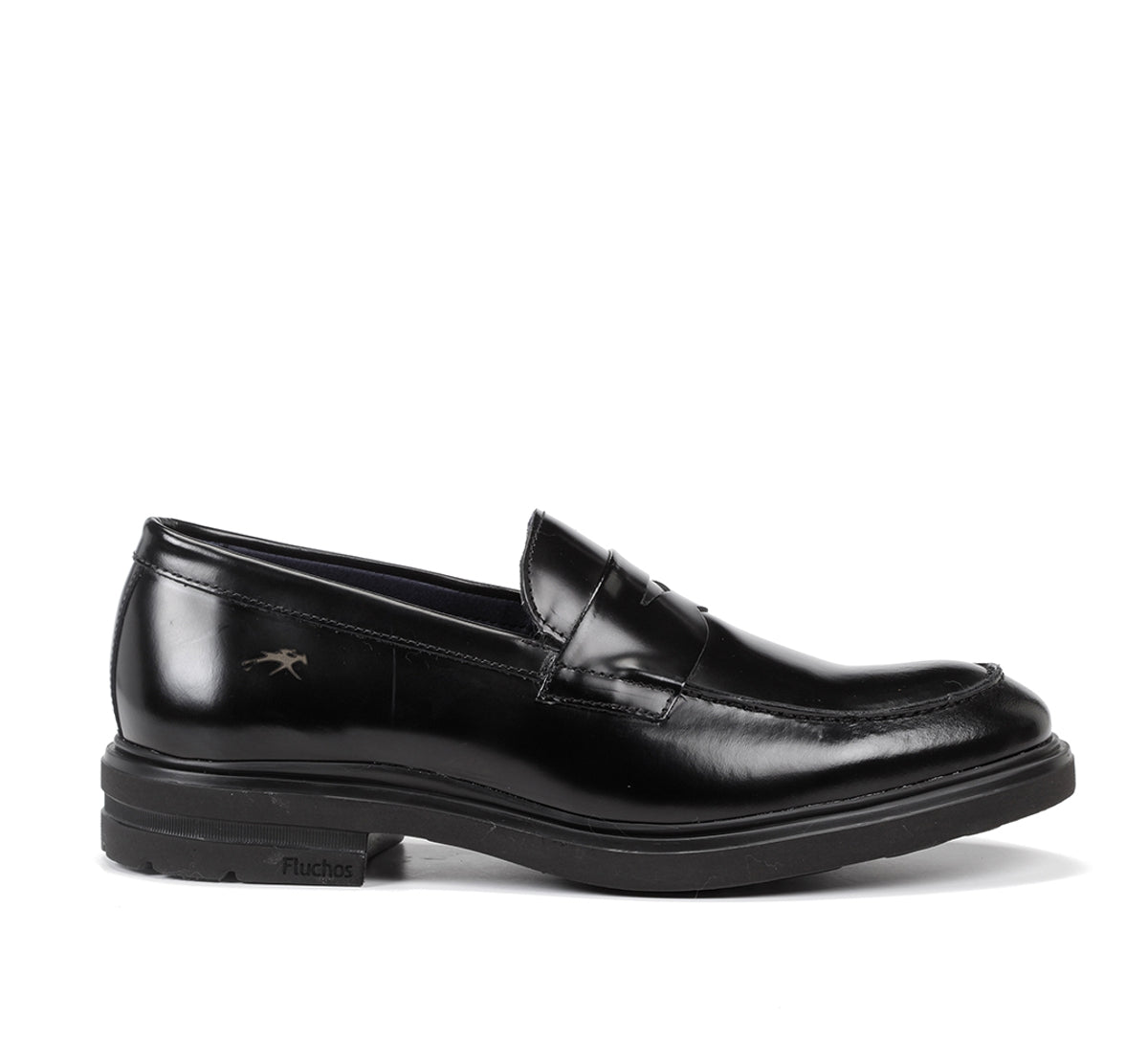 Fluchos Belgas F0633 mocassin noir homme léger