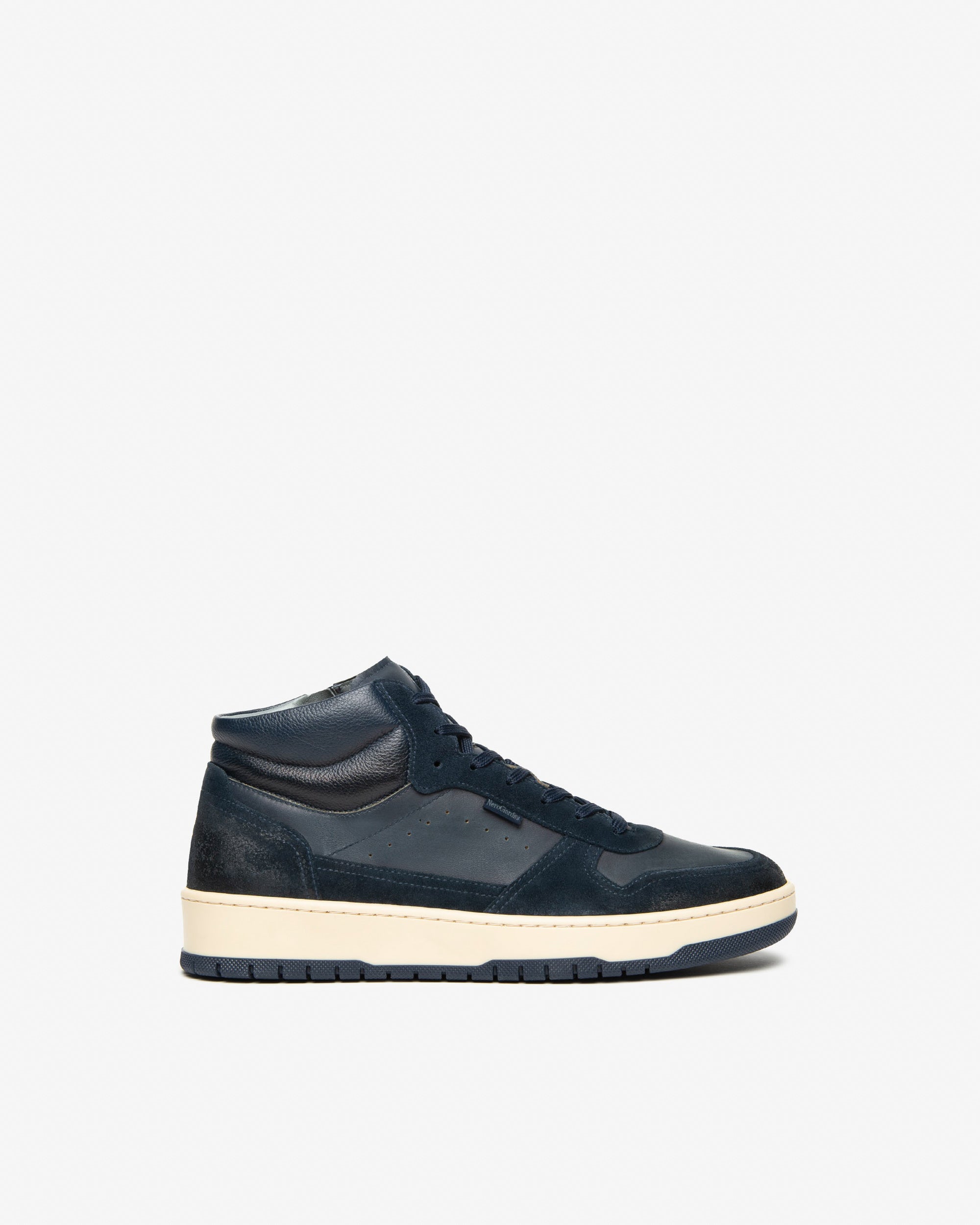 Nero Giardini Sneakers baskets montantes homme cuir