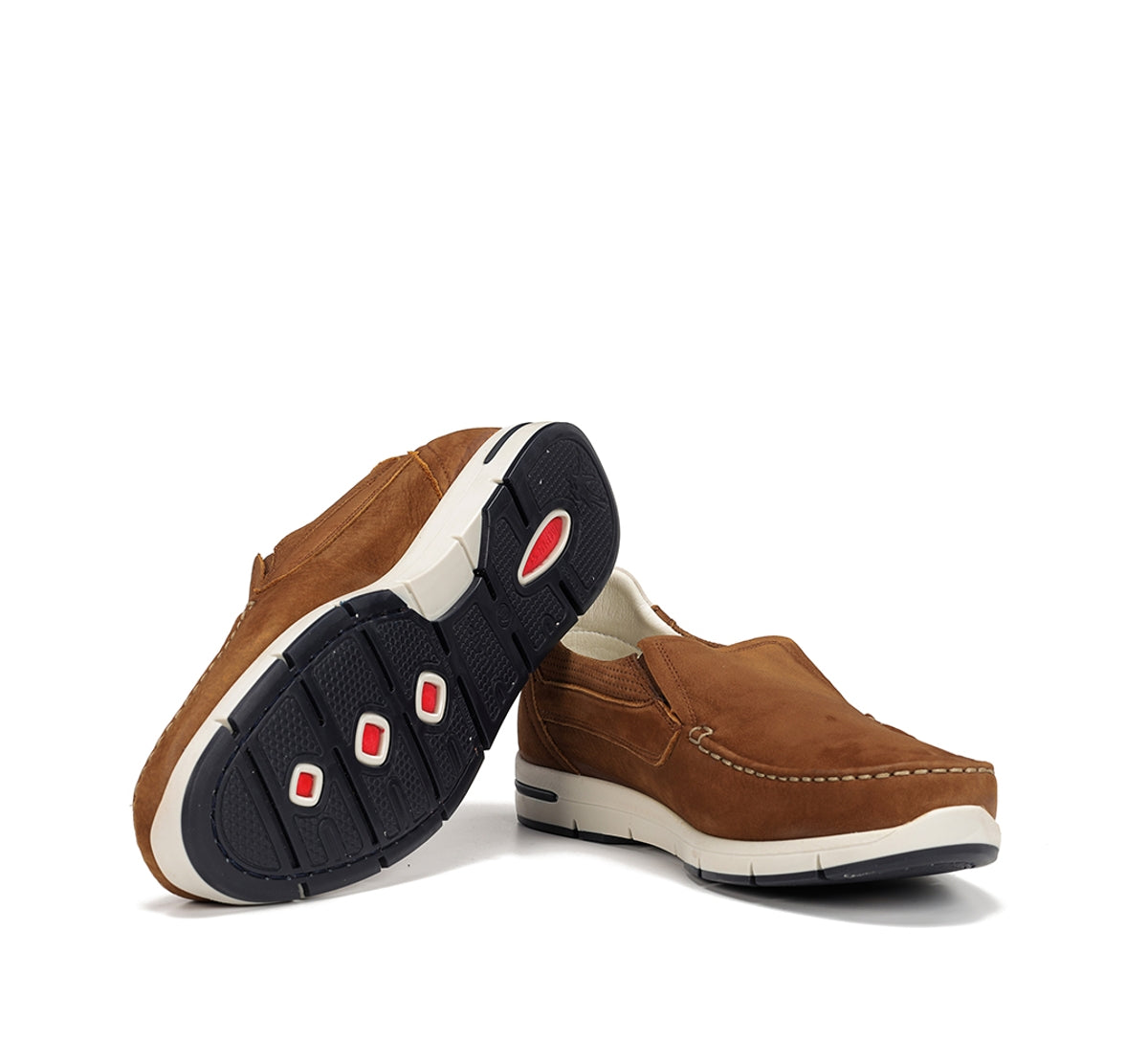 Fluchos Yannic F1696 Slip On Marron Homme Cuir