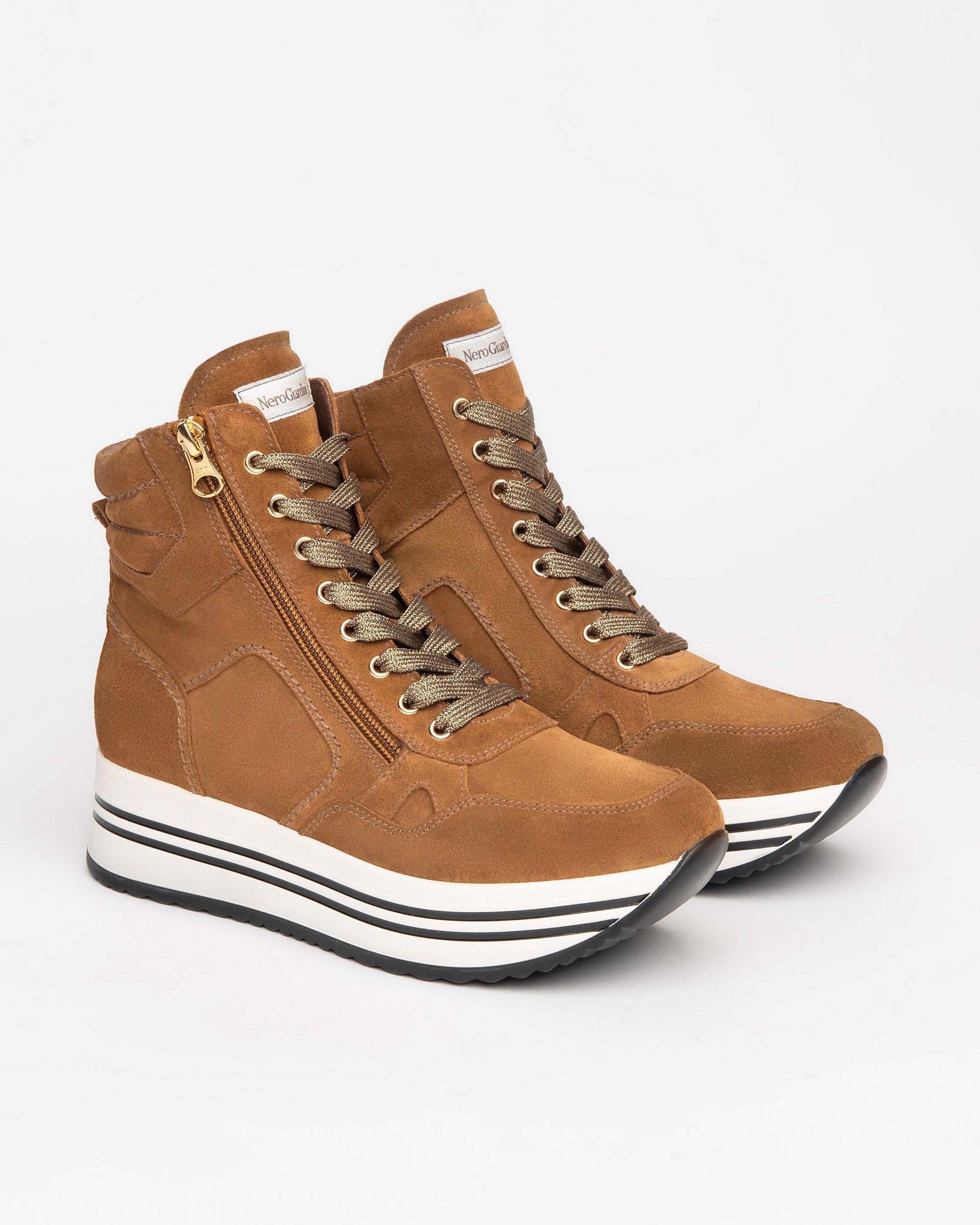 Nero Giardini Sneakers baskets montantes daim femme