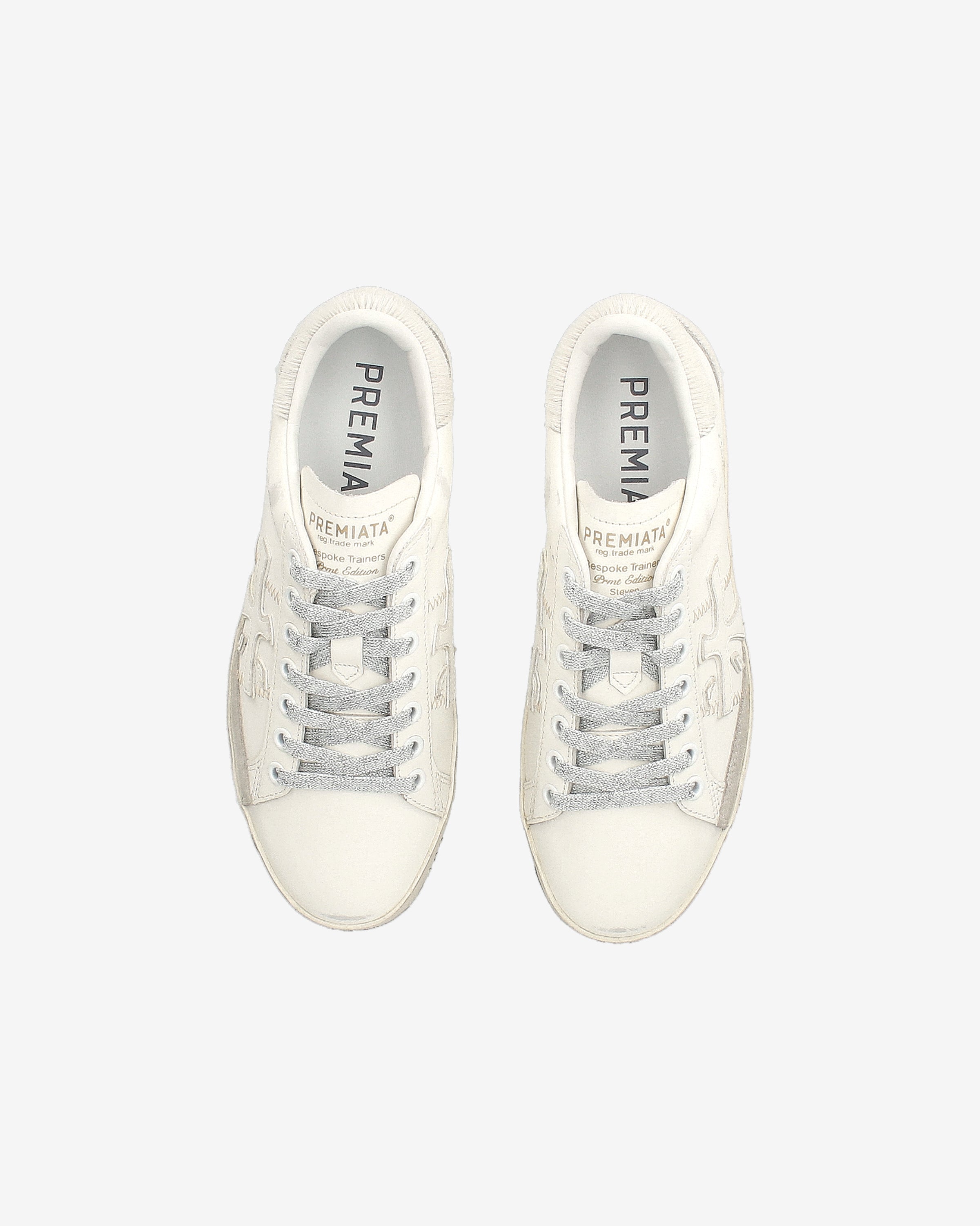 Premiata Stevend 7608 sneakers crème doré femme