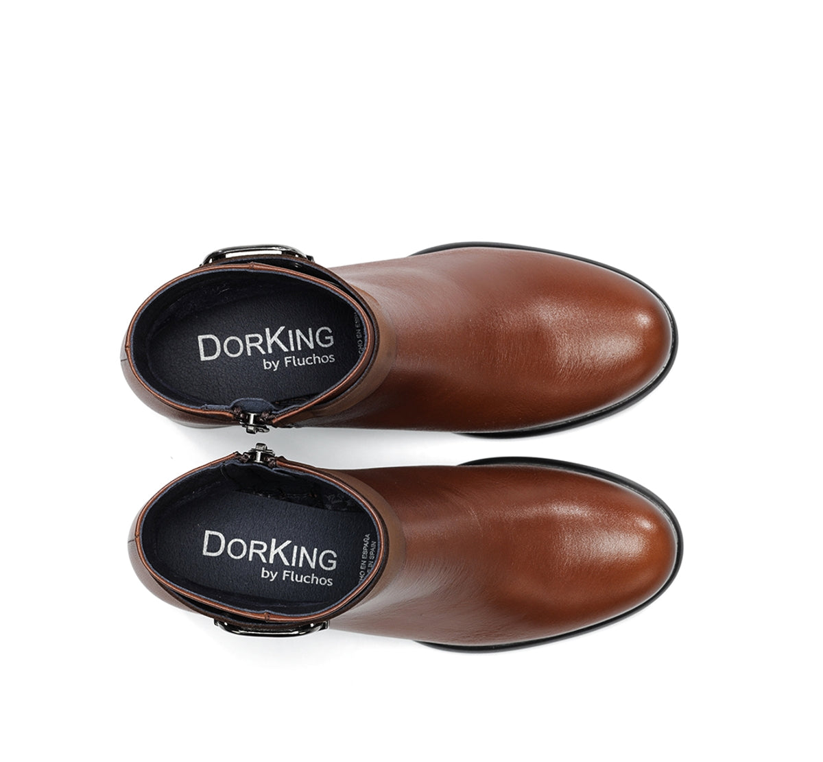 Fluchos Dorking Macy D9369 bottine femme marron talon