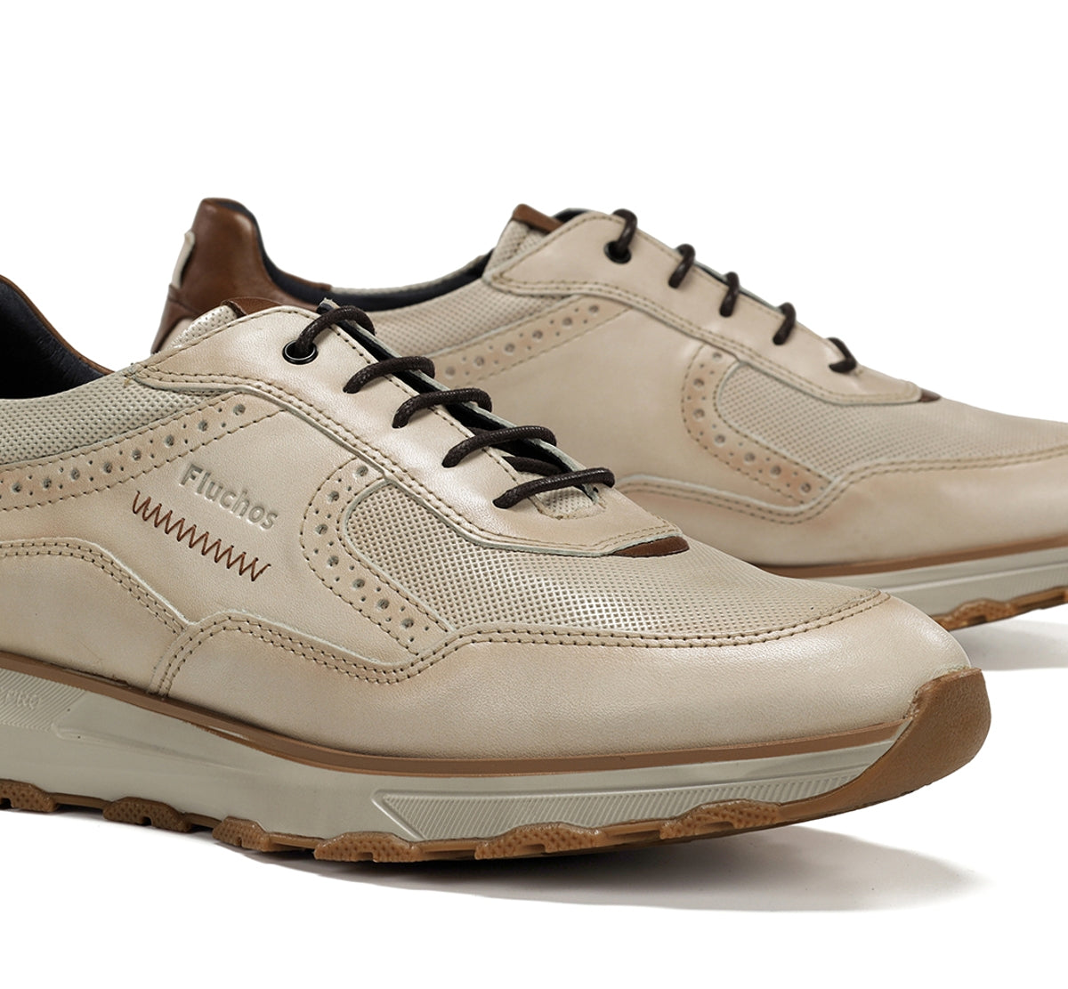 Fluchos Walter F2082 baskets blanc homme
