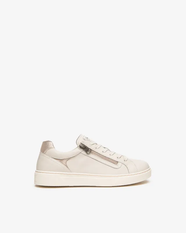Nero Giardini Sneakers baskets femme cuir zip