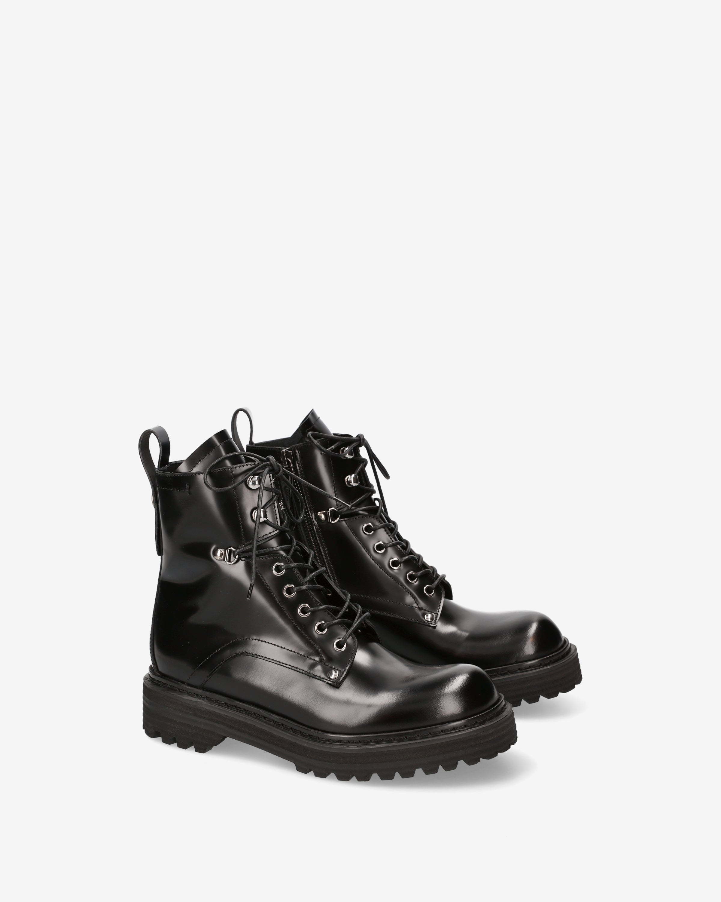 Premiata Anfibio bottines cuir noir plateforme pointure 35-41,5