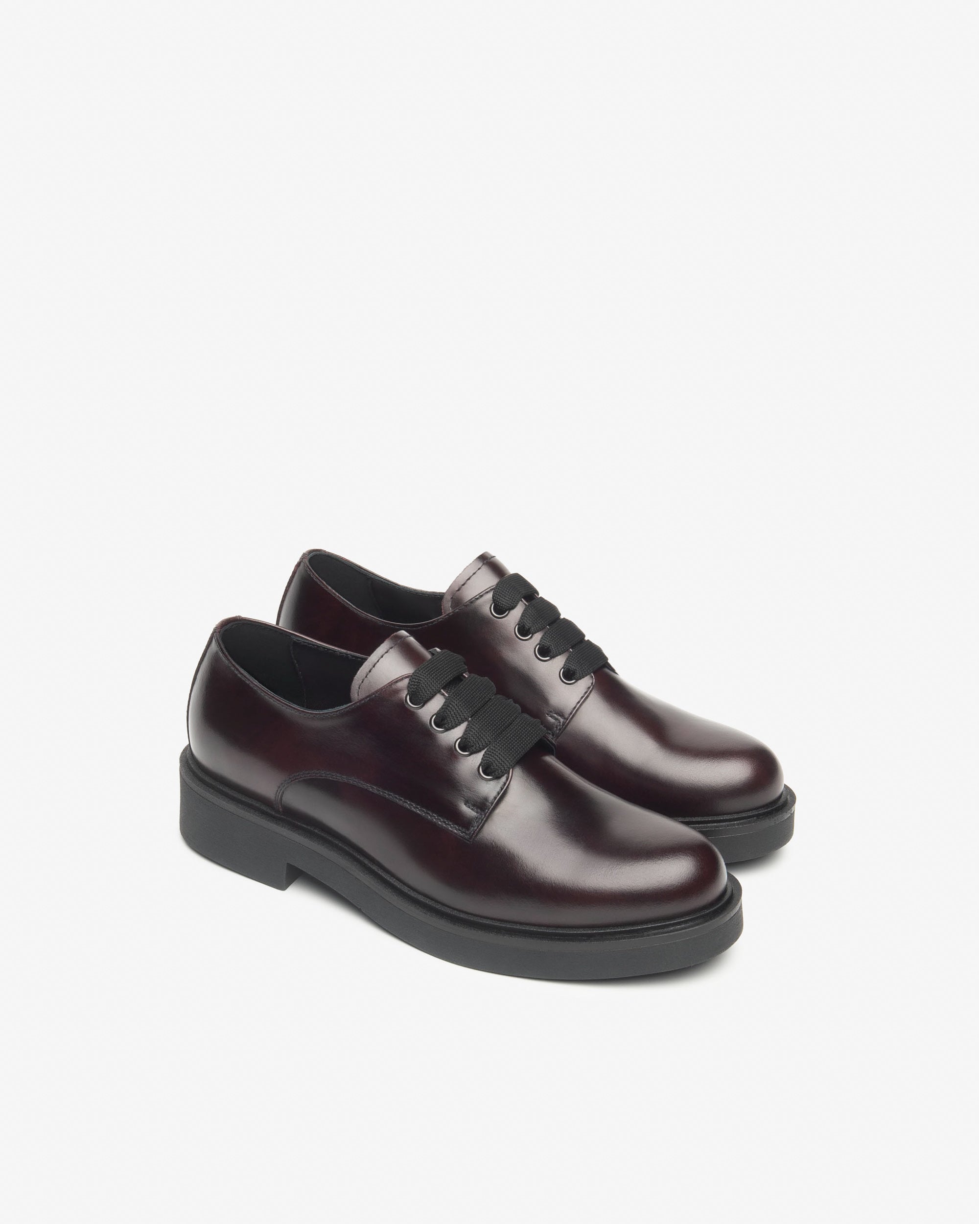 Nero Giardini Tie-up derbies cuir femme lacets 35 mm