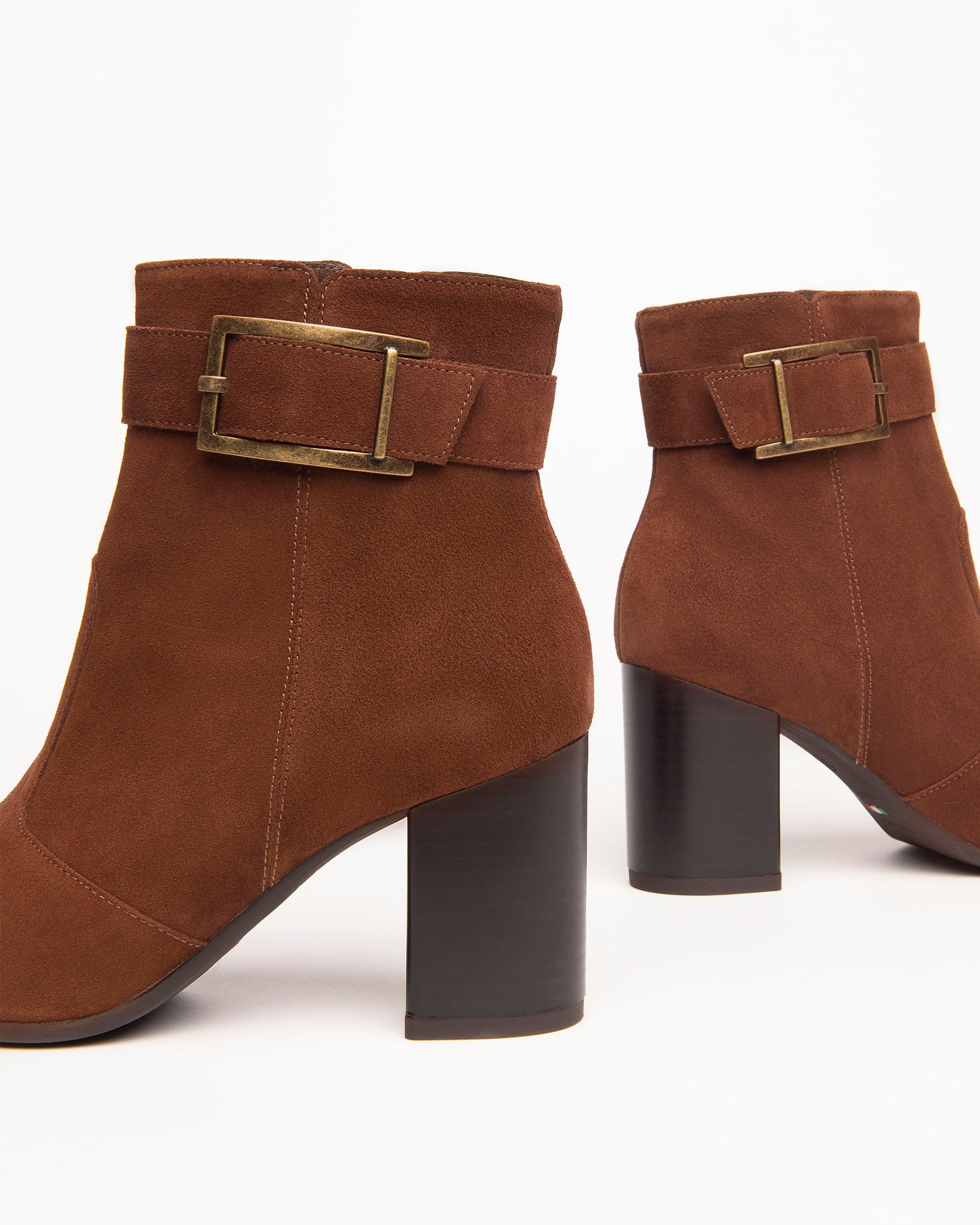 Nero Giardini Ankle Boots bottines daim boucle 7,5 cm