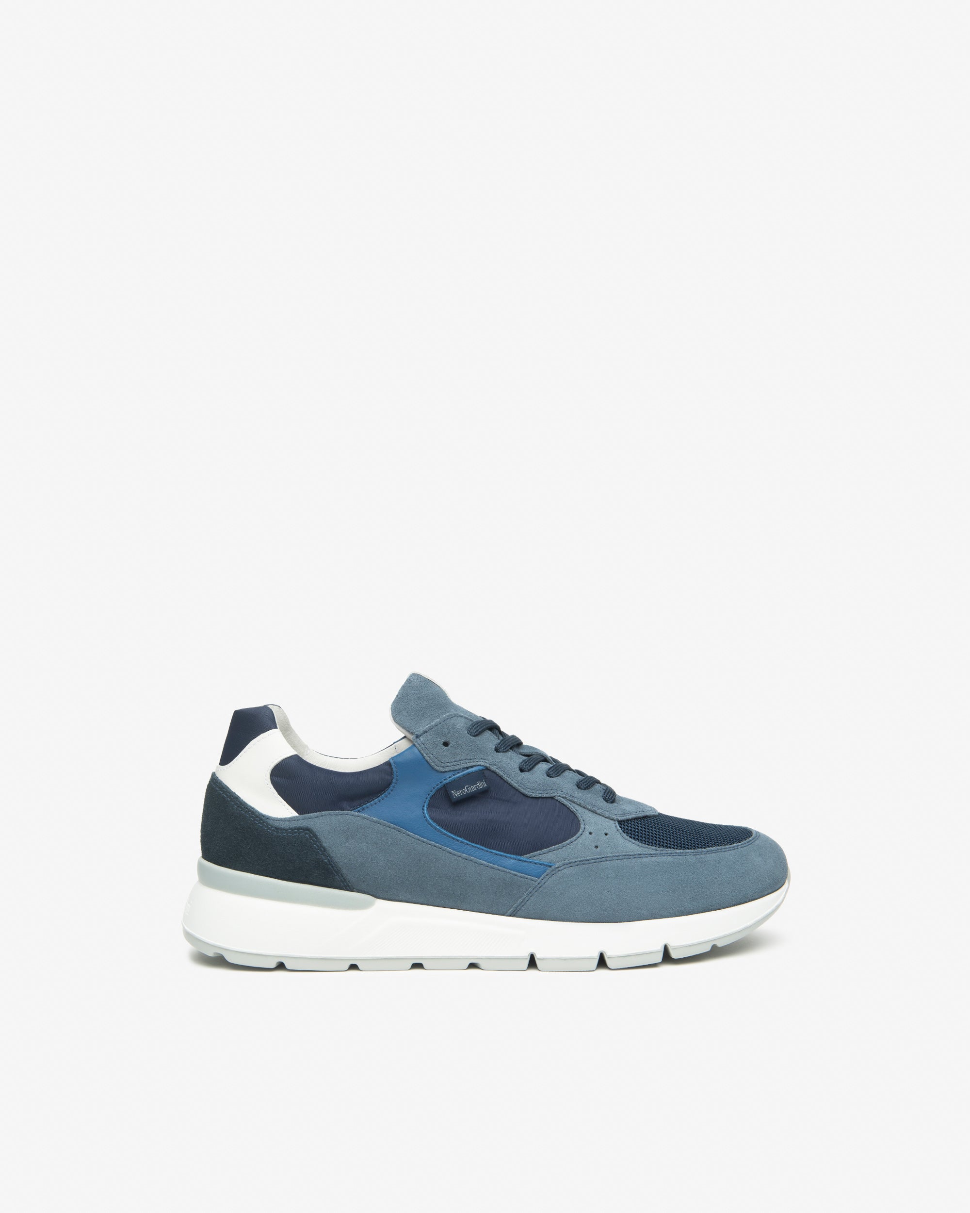 Nero Giardini Sneakers cuir homme baskets toile daim