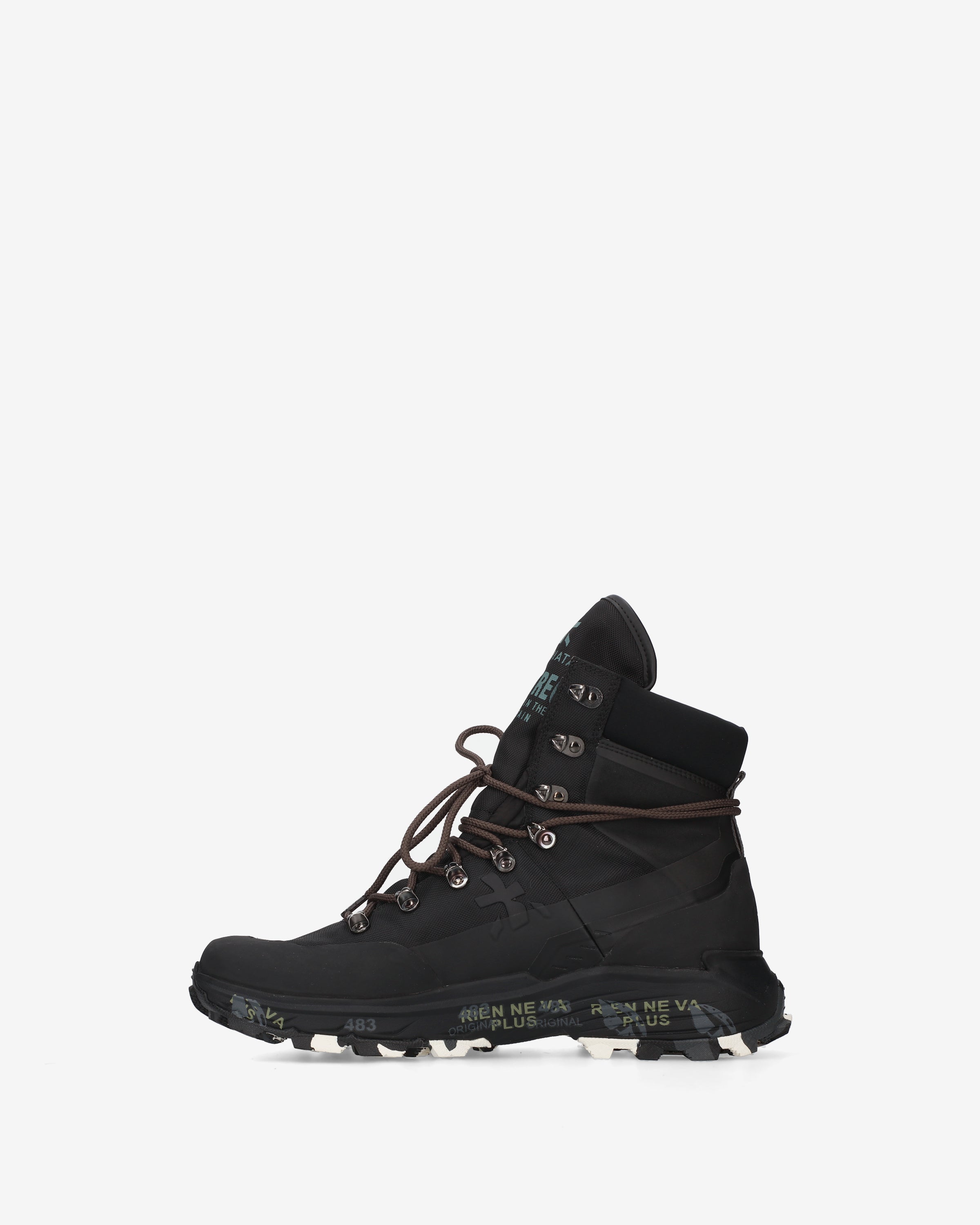 Premiata MidTreck 507 baskets homme noir Vibram