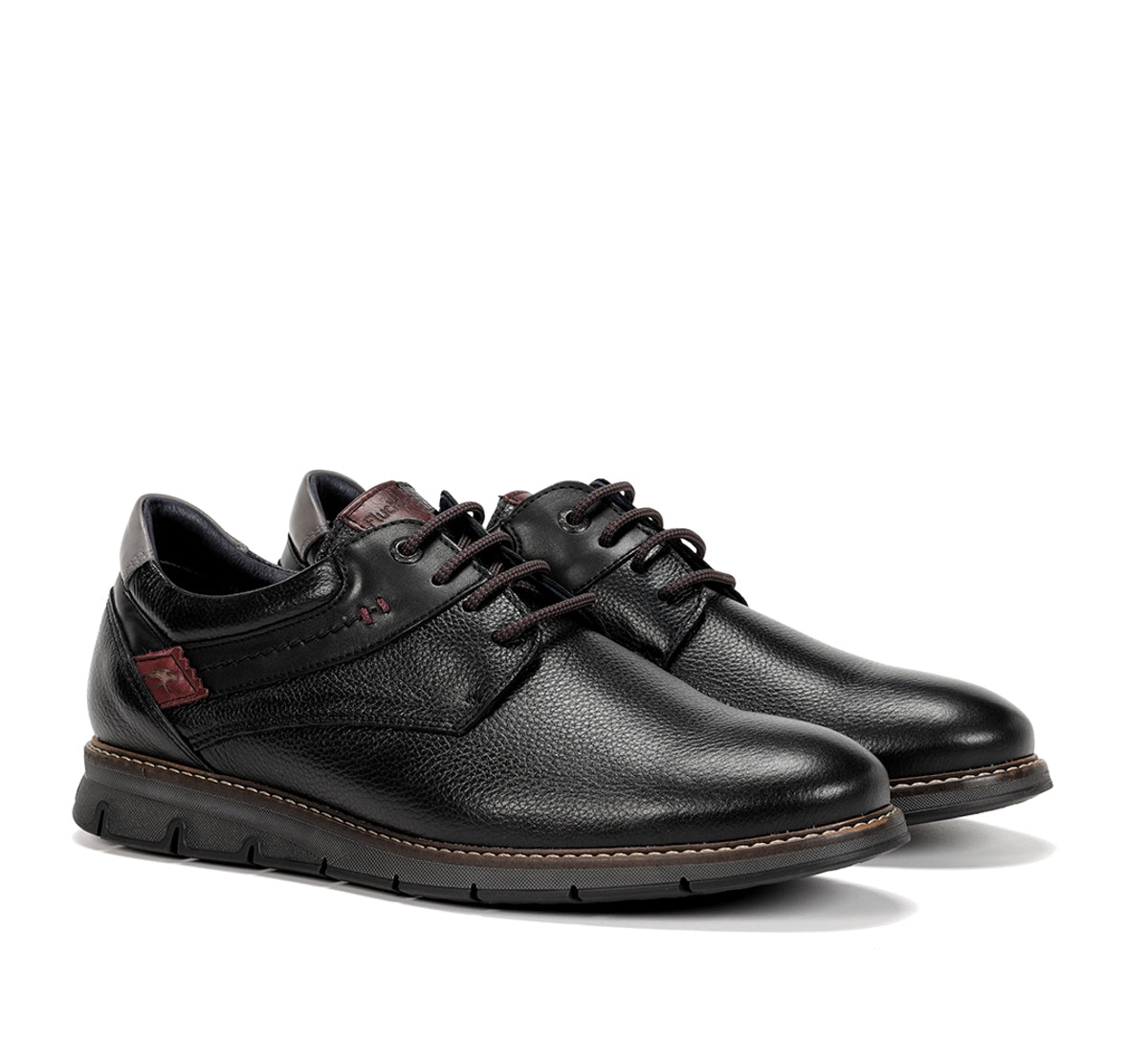 Fluchos Kiro F1578 chaussure noir homme confort