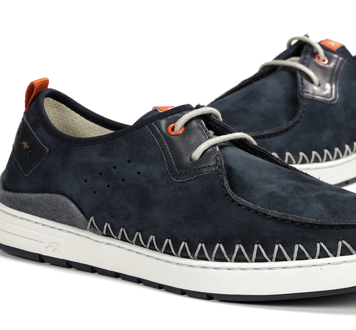 Fluchos Lester F1923 chaussures bleu homme ville