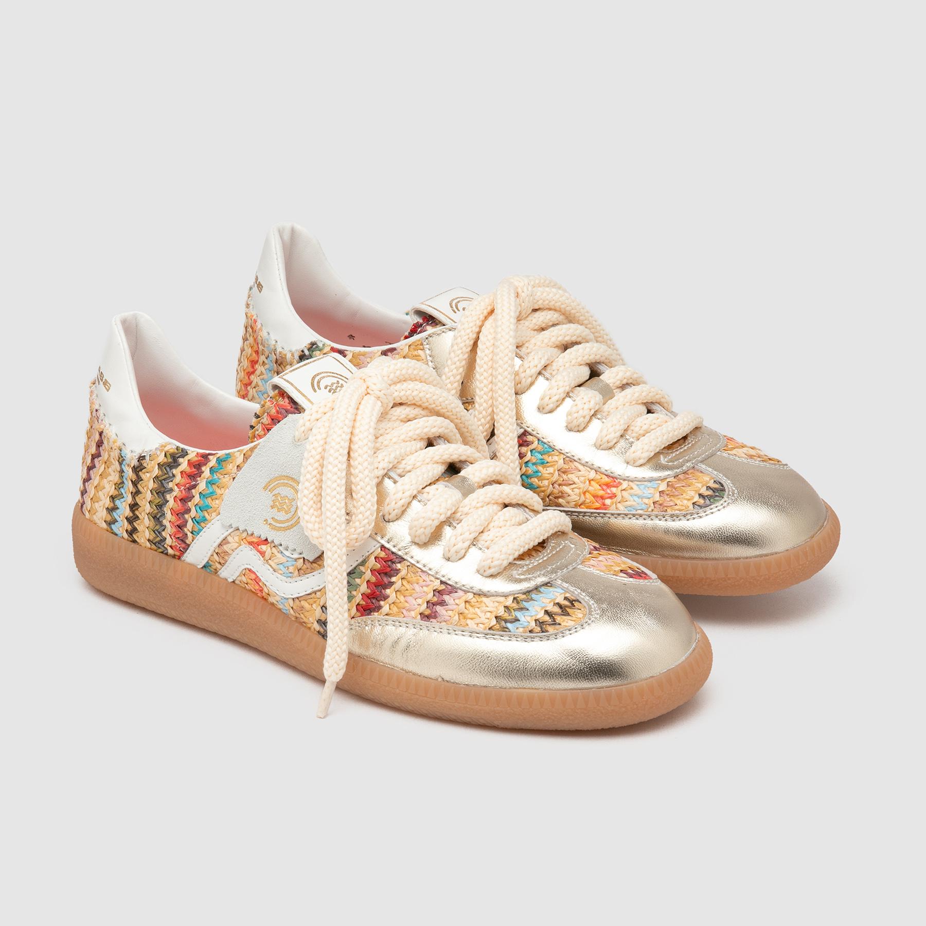 Primabase Polo sneakers cuir ville