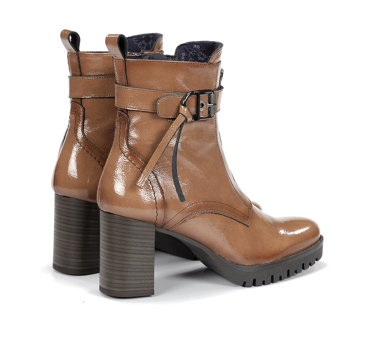 Dorking Evie D9163 bottine taupe femme talon