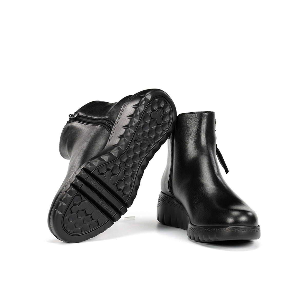Fluchos Live F2100 bottines noir femme cuir