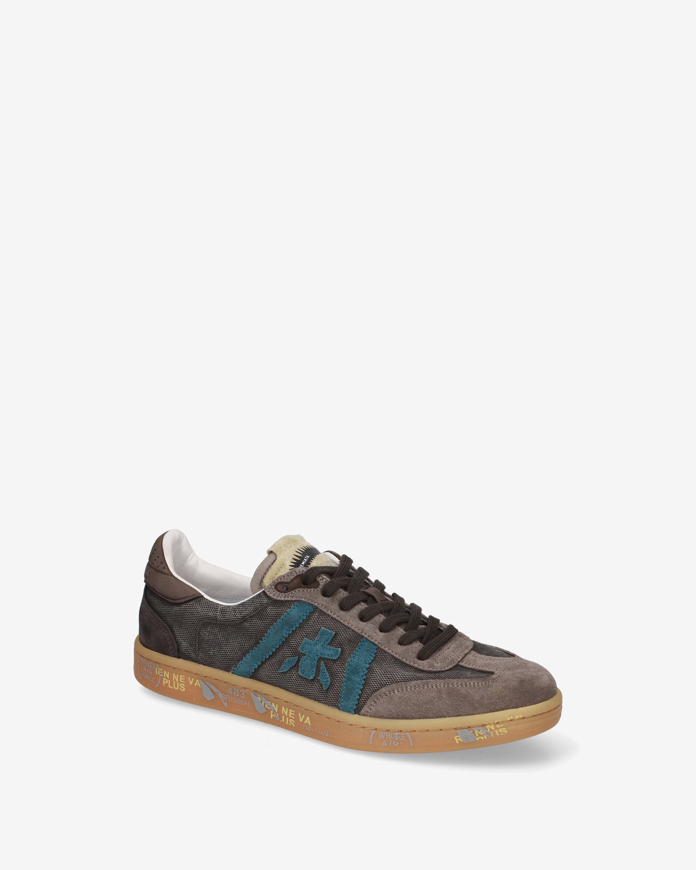 Premiata Bonnie 8587 sneakers daim taupe pointure 40