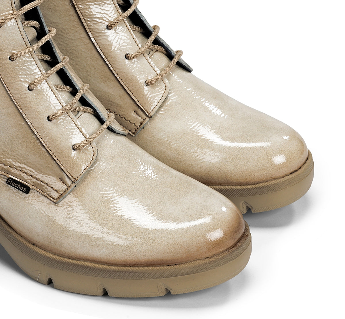 Fluchos Fugaz F2107 bottine femme taupe semelle track