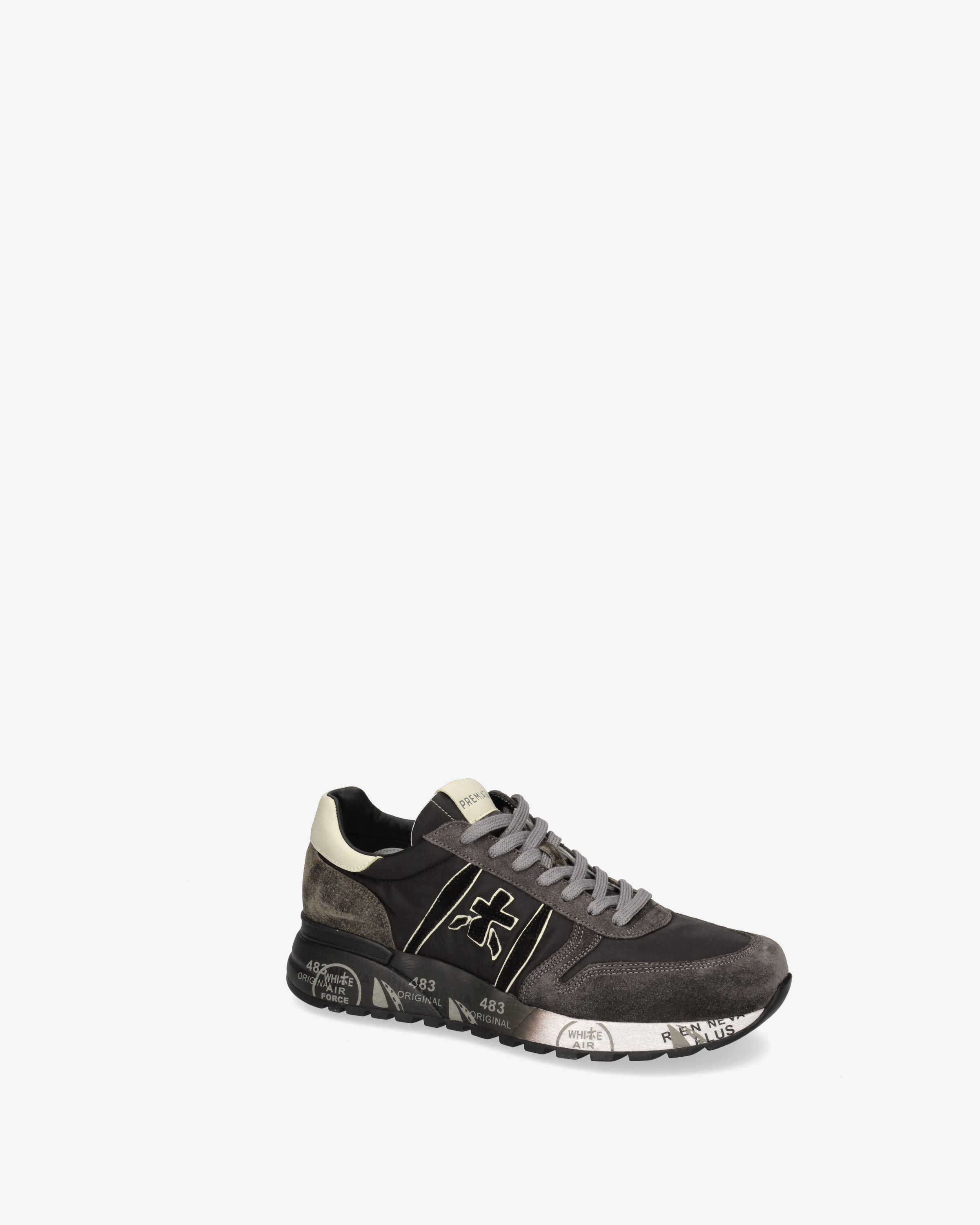 Premiata Lander 4951 sneakers gris anthracite