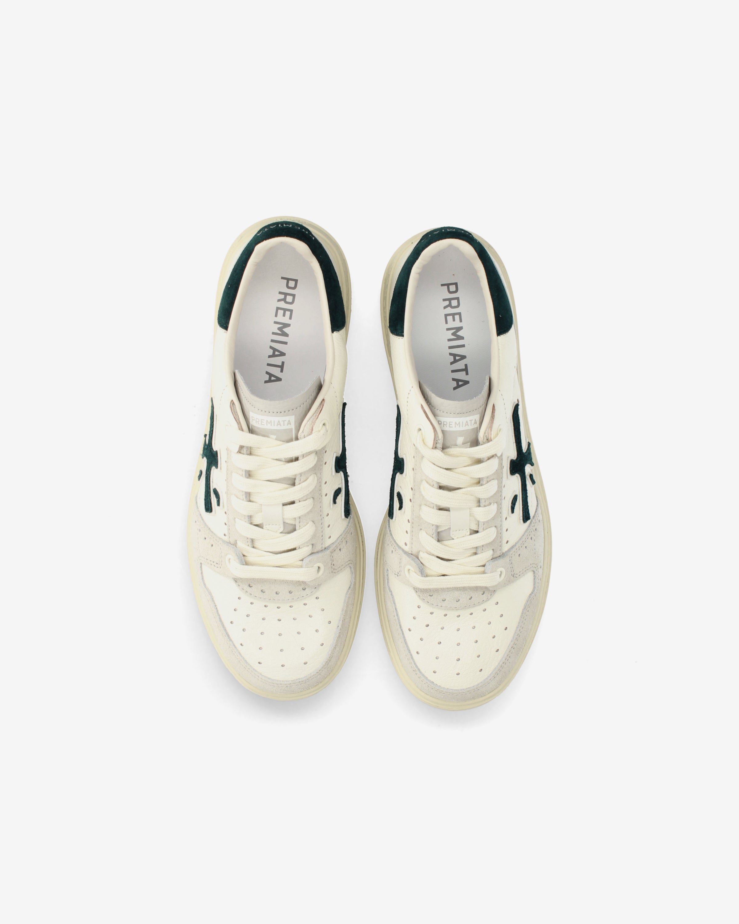 Premiata Quinn 8650 sneakers homme cuir blanc