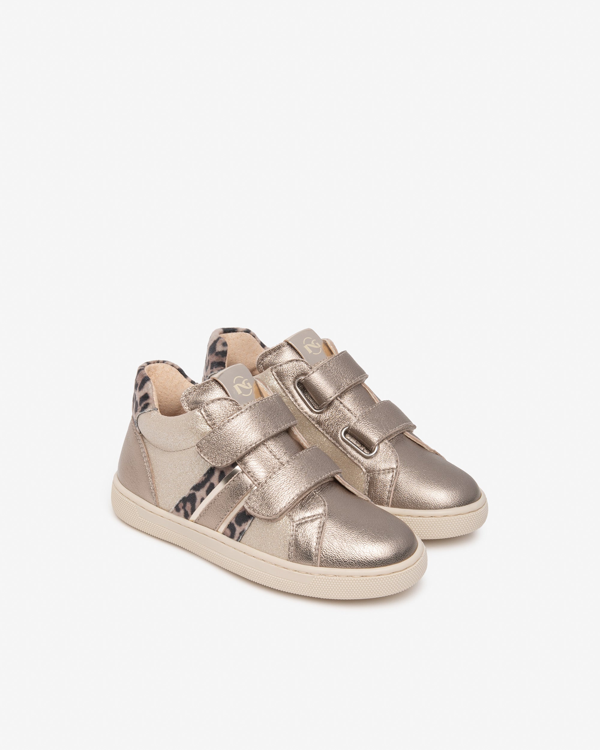 Nero Giardini Sneakers basket junior fille cuir scratch 25-30