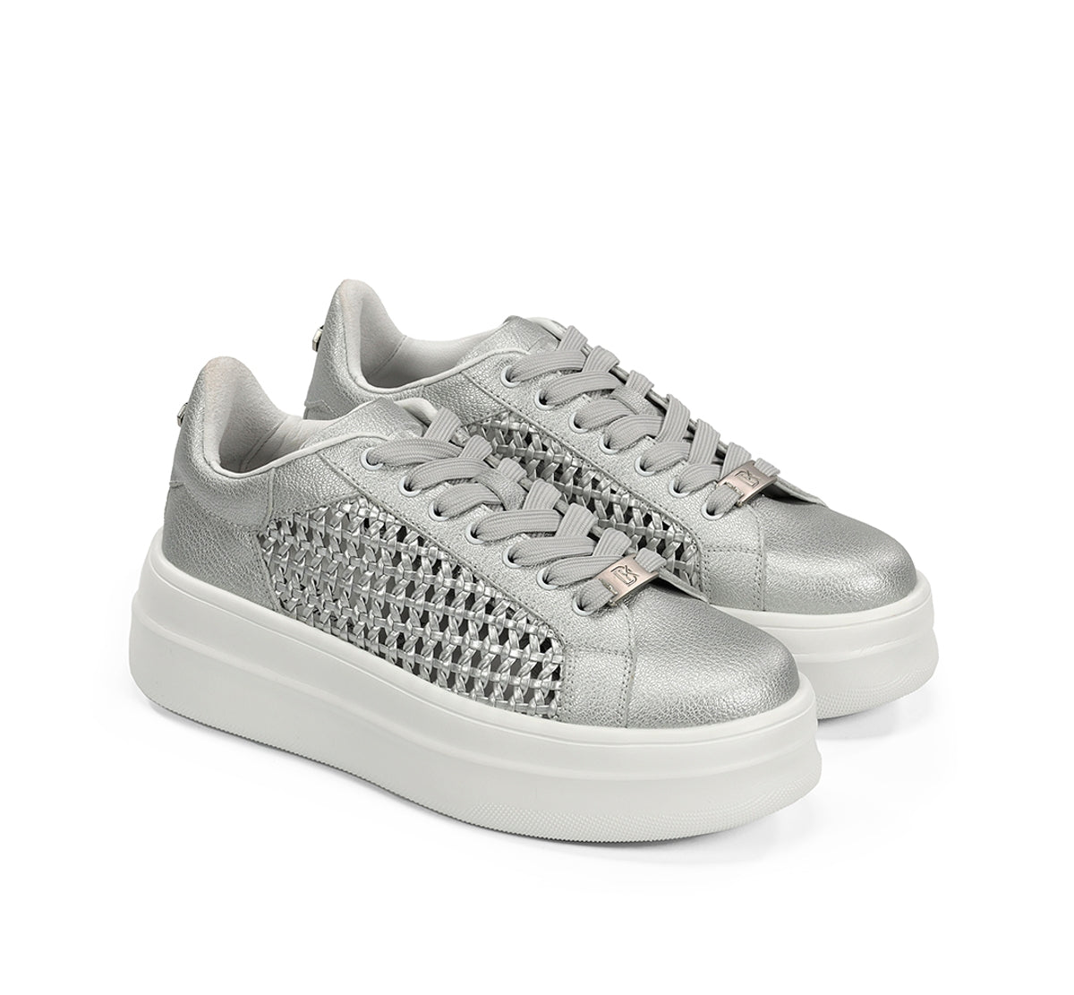 Dorking Swift D9522 sneakers argent femme plateforme