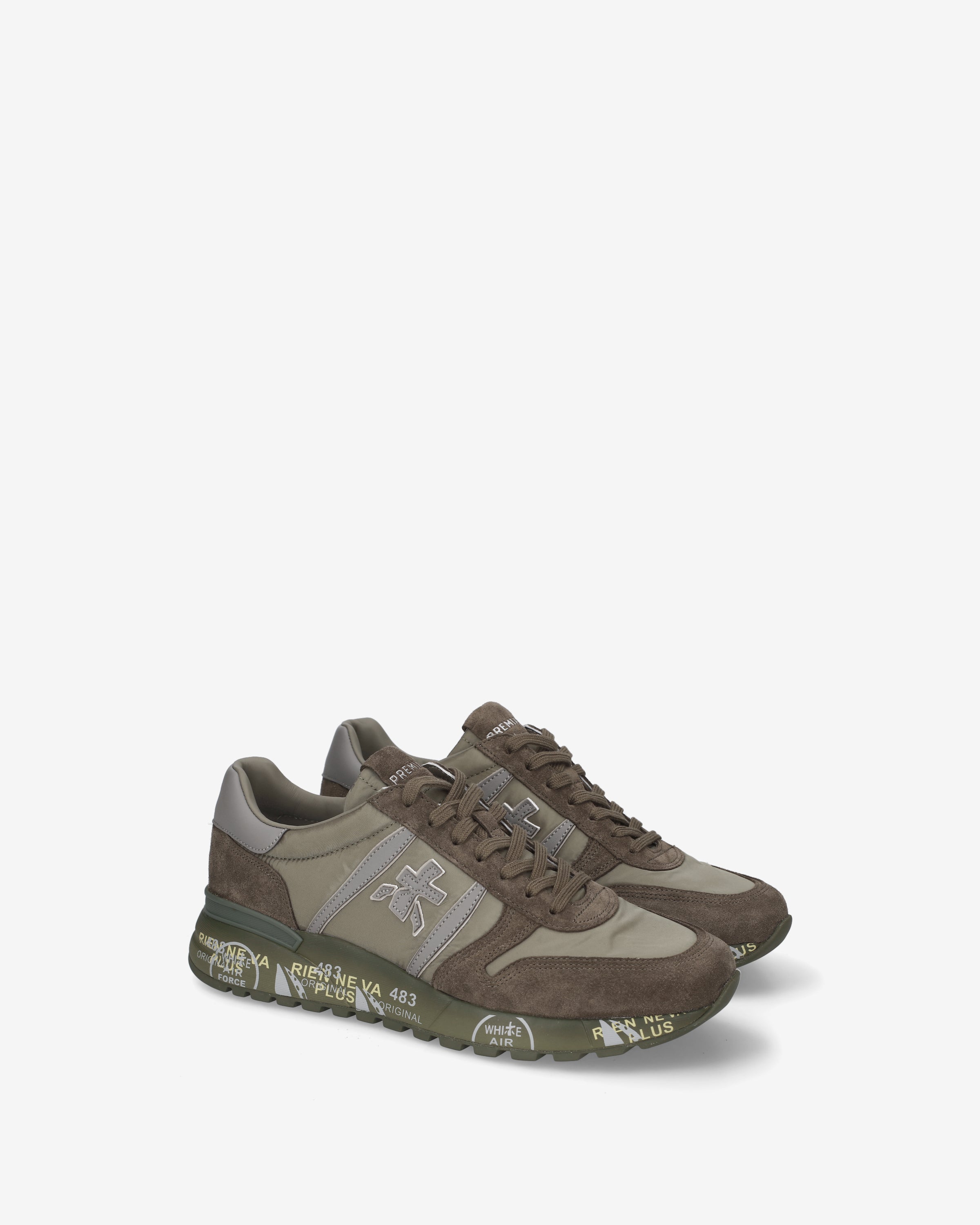 Premiata Lander 8409 sneakers homme daim