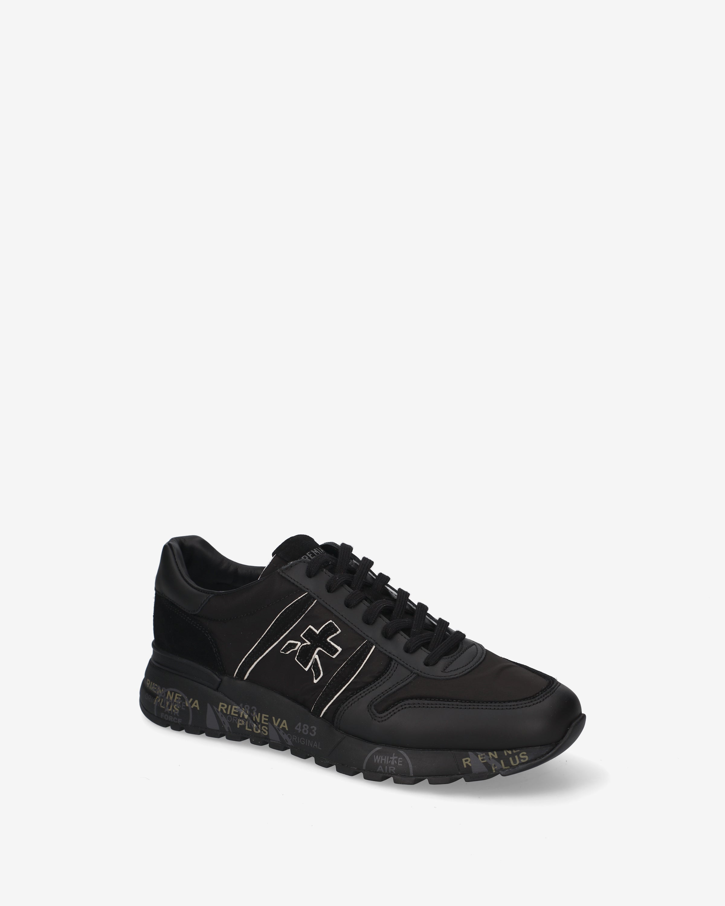 Premiata Lander 8655 sneakers cuir noir pointure 34-47