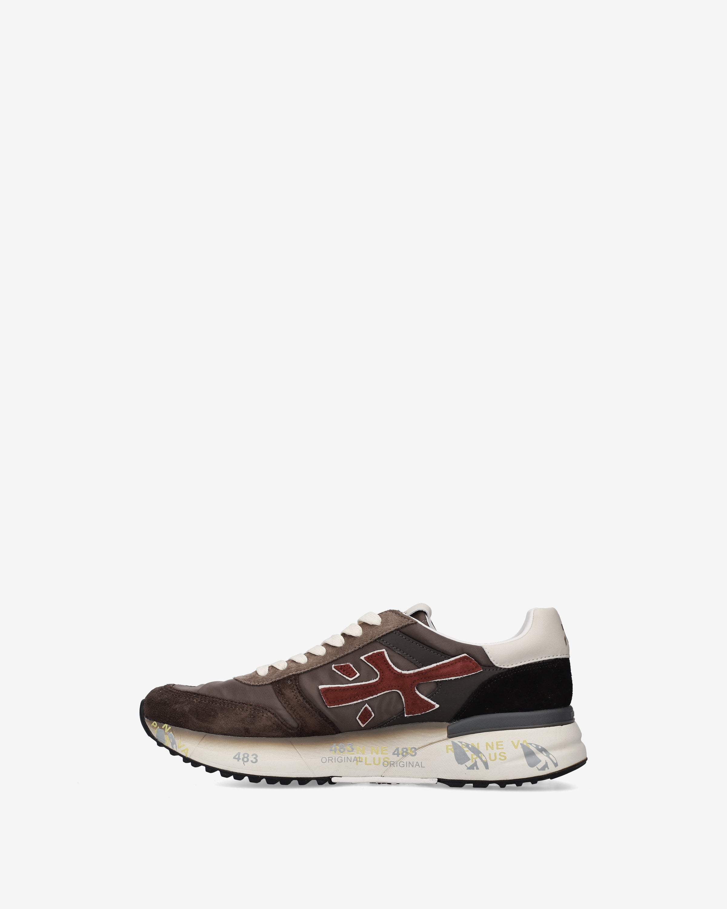 Premiata Mick 7714 baskets homme marron daim