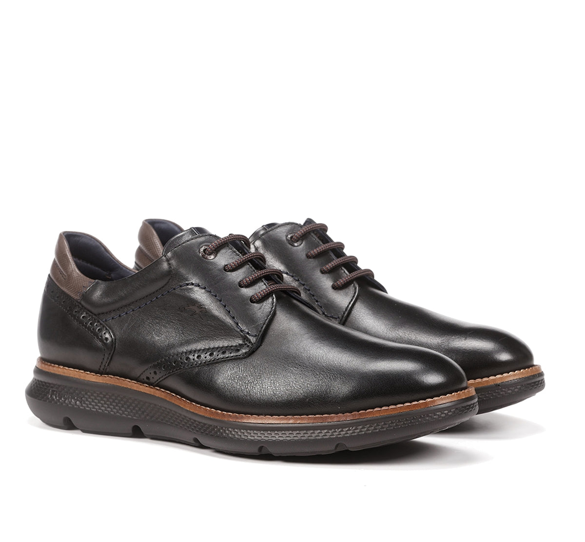 Fluchos William F1351 derbies noir homme cuir
