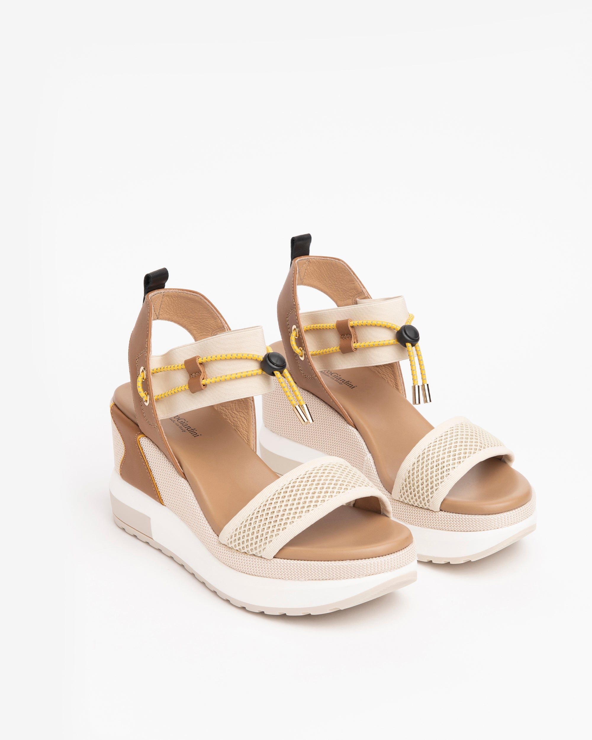 Nero Giardini Sandals Sandales Femme Cuir Compensées 38