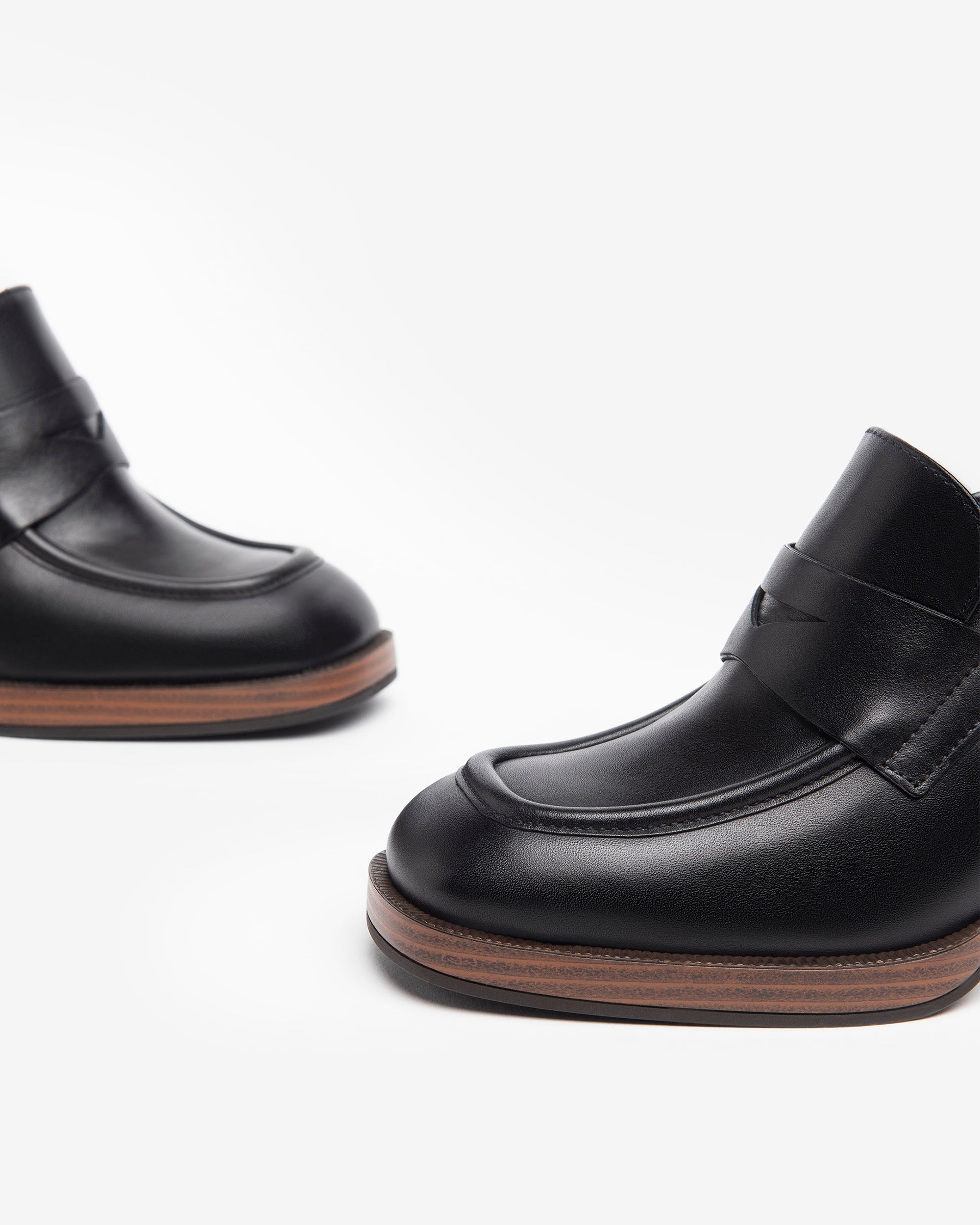 Nero Giardini Loafers mocassins cuir femme hiver