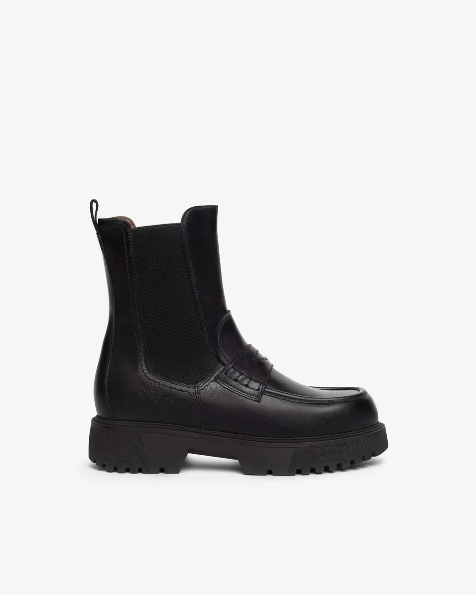Nero Giardini Chelsea Boots bottines cuir femme 38 hiver