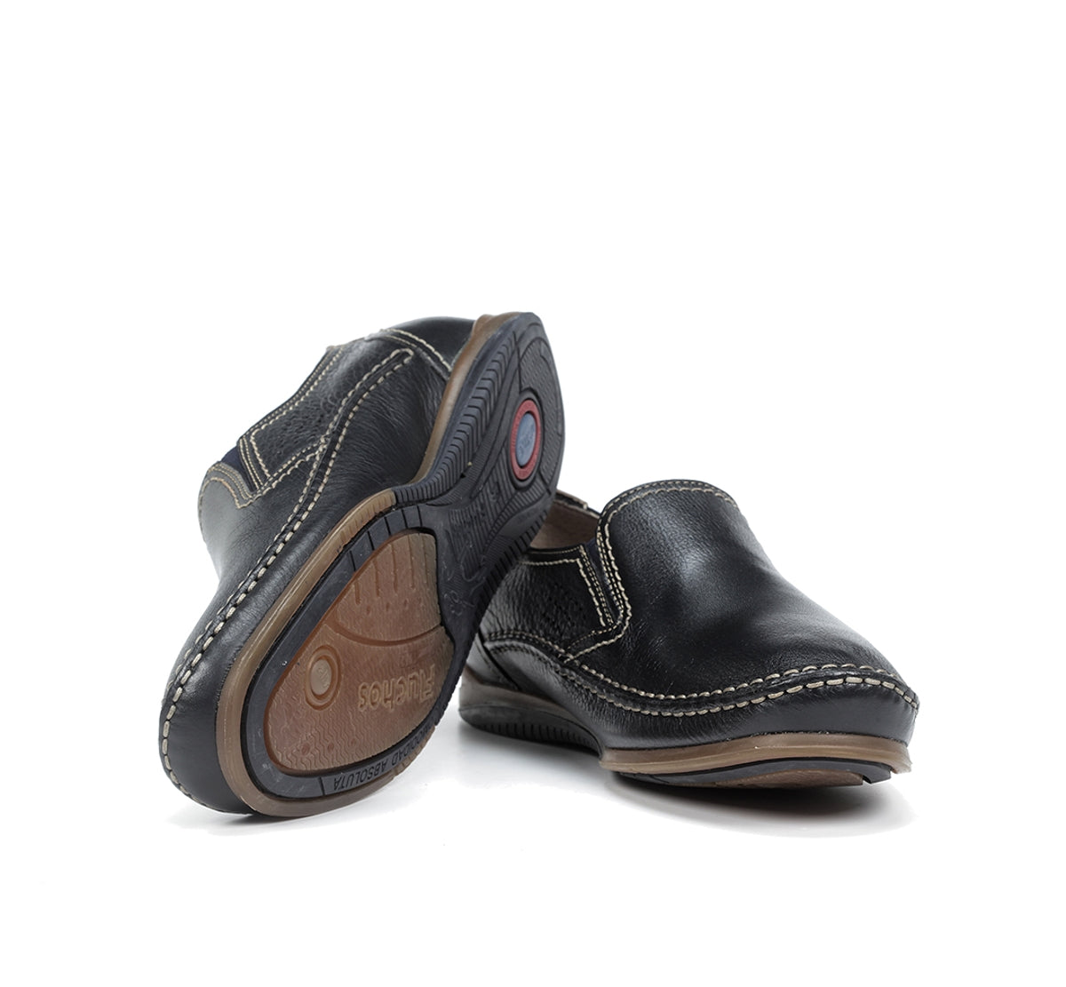 Fluchos Slip On Catamaran 8565 Slip-On Bleu Homme Cuir