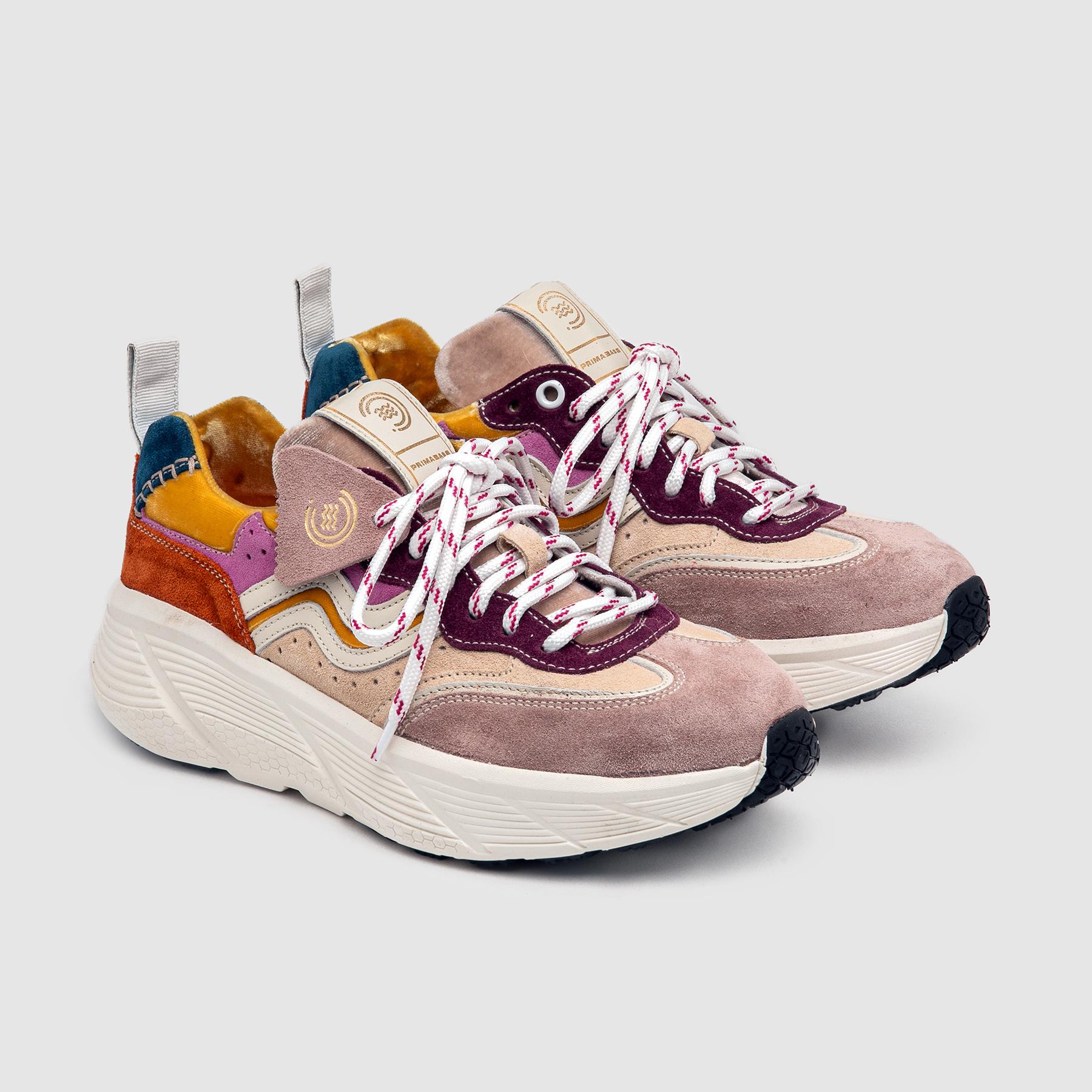 Primabase Fuji baskets femme cuir confort