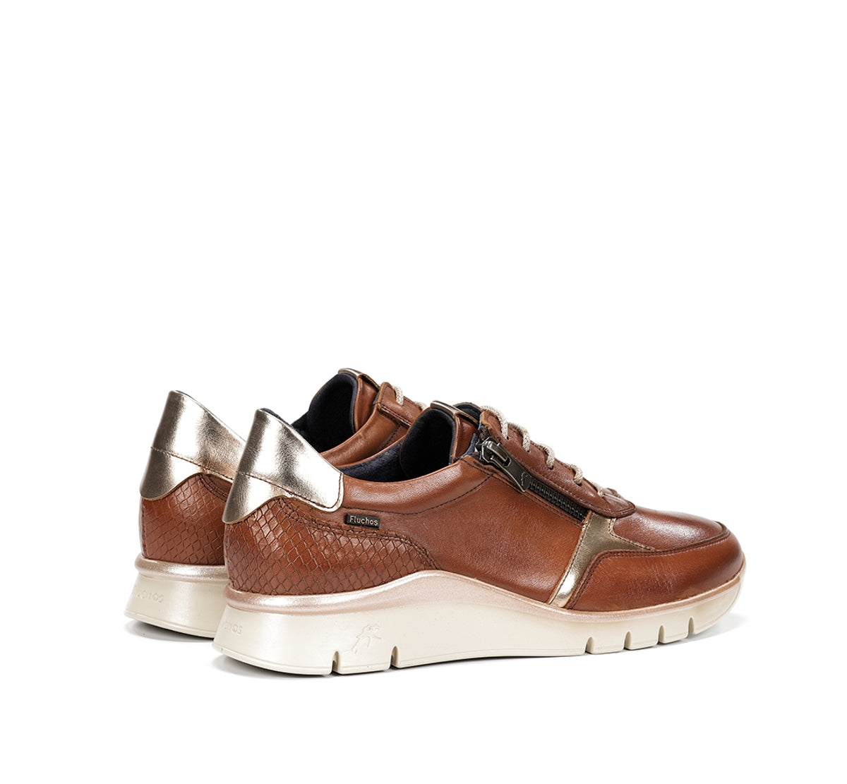 Fluchos Deportivos UNION F2070 baskets femme marron confort
